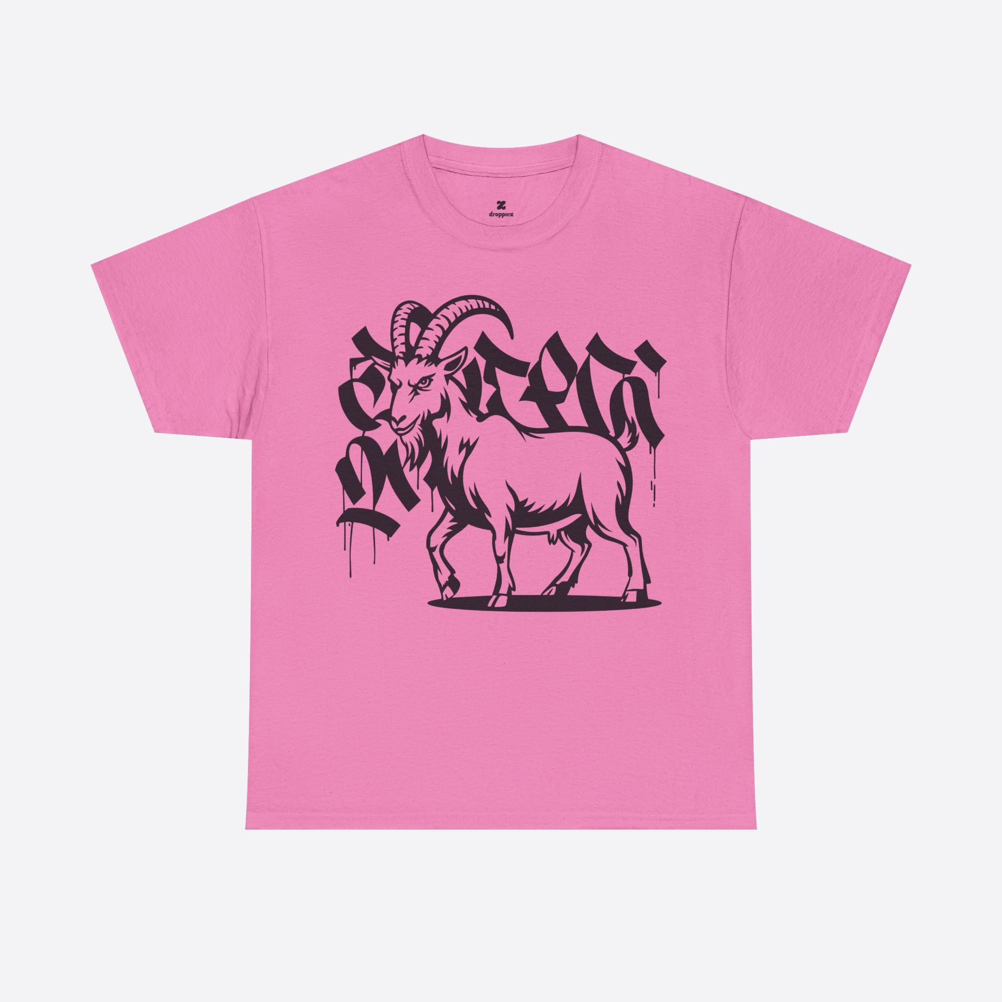 Capricorn Zodiac - Graffiti Goat Graphic Tee - Unisex T-Shirt