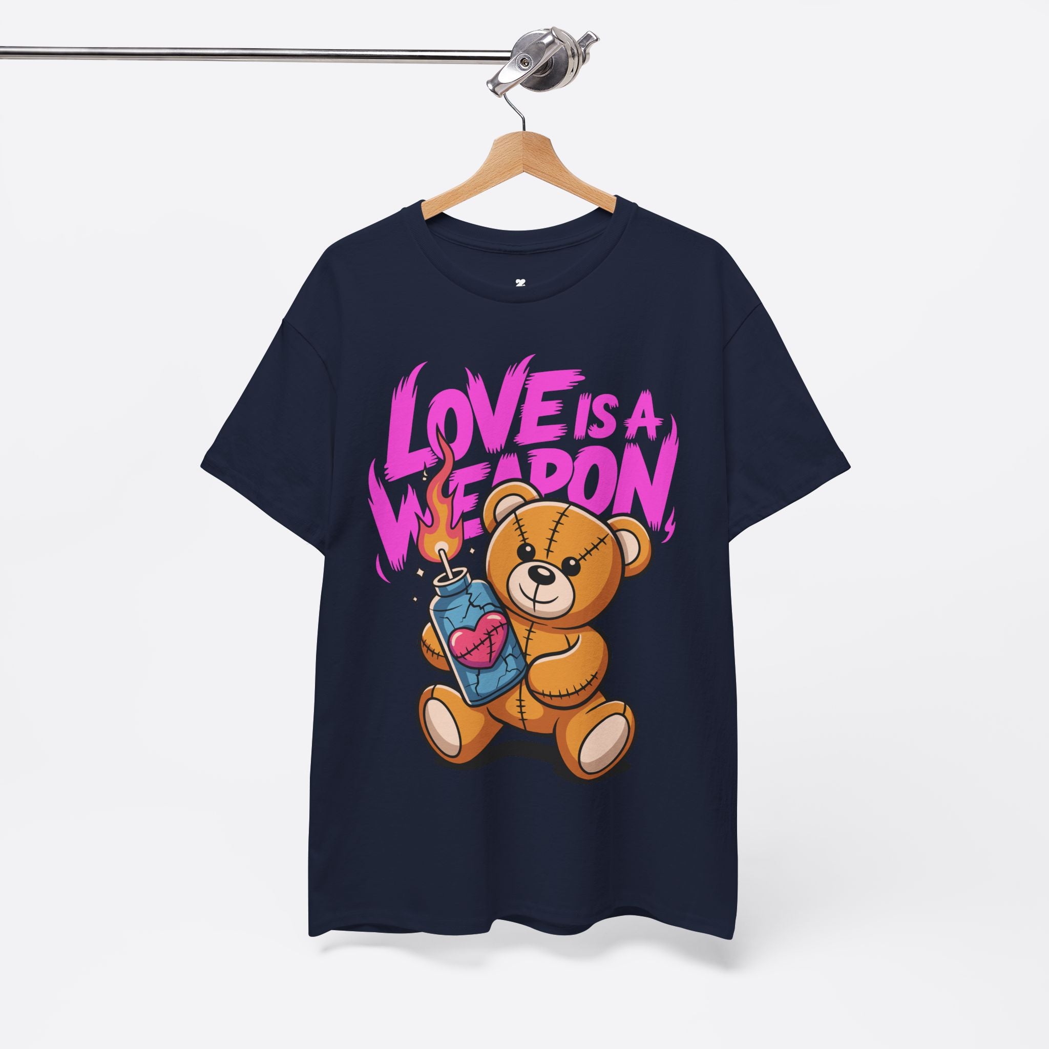 Love is a Weapon Teddy Unisex Graphic Tee