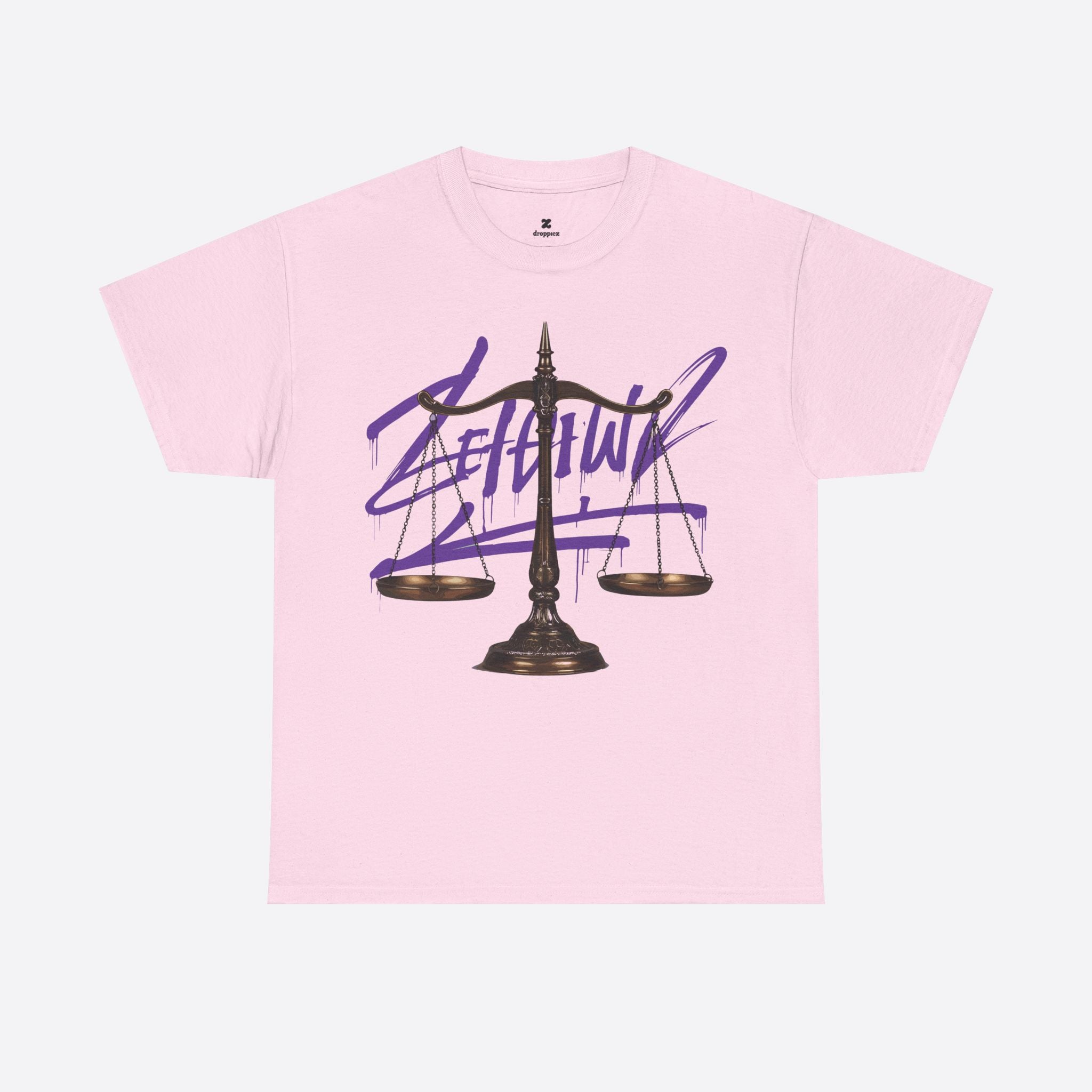 Libra Zodiac - Graffiti Scale Retro Aesthetic Tee - Unisex T-Shirt