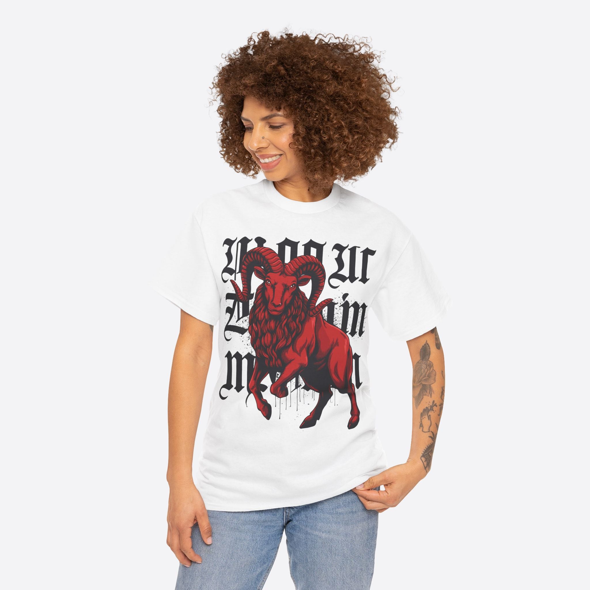 Aries Zodiac - Plug In Ram Mode Graphic Tee - Unisex T-Shirt