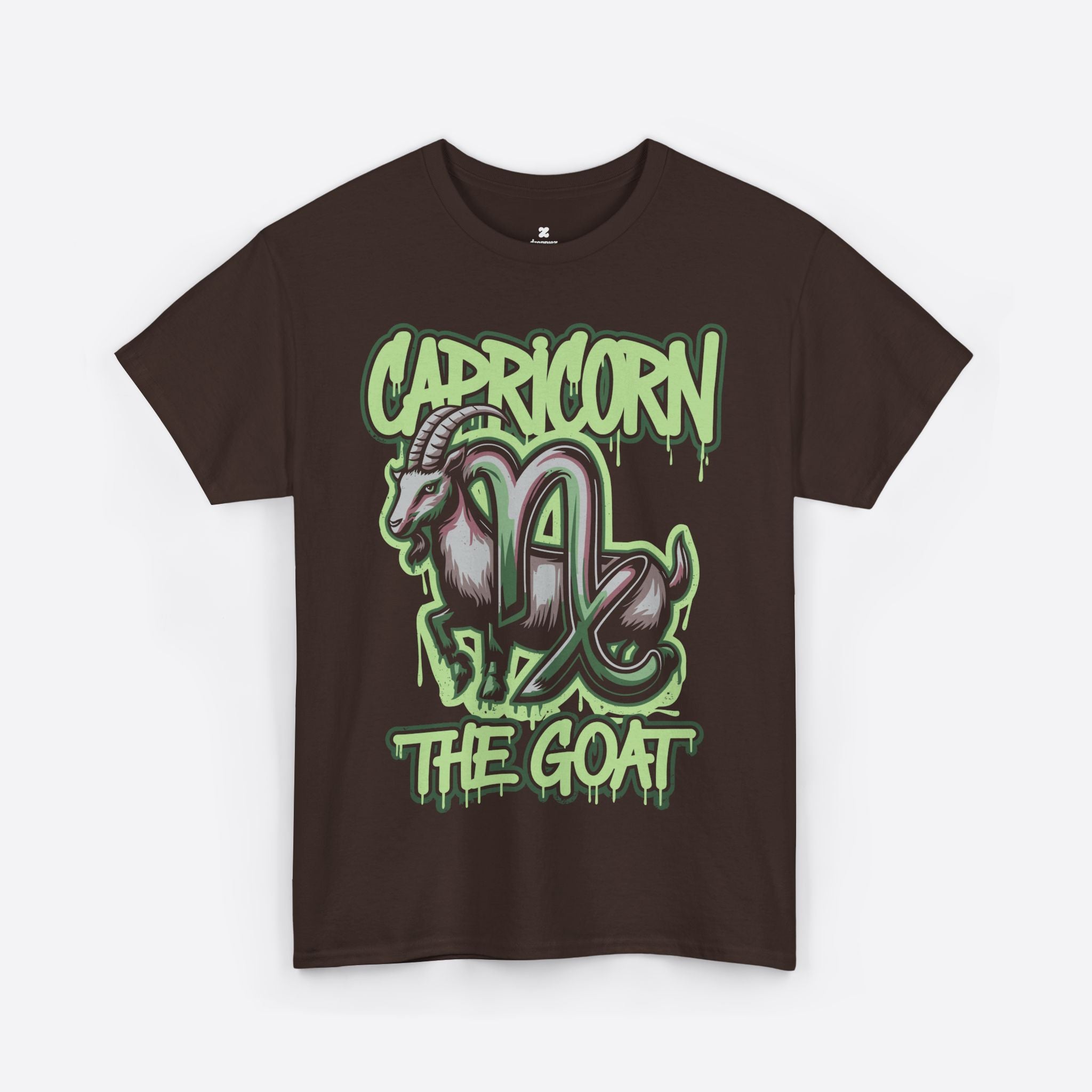 Capricorn Zodiac - The Goat Graffiti Hustle Tee - Unisex T-Shirt