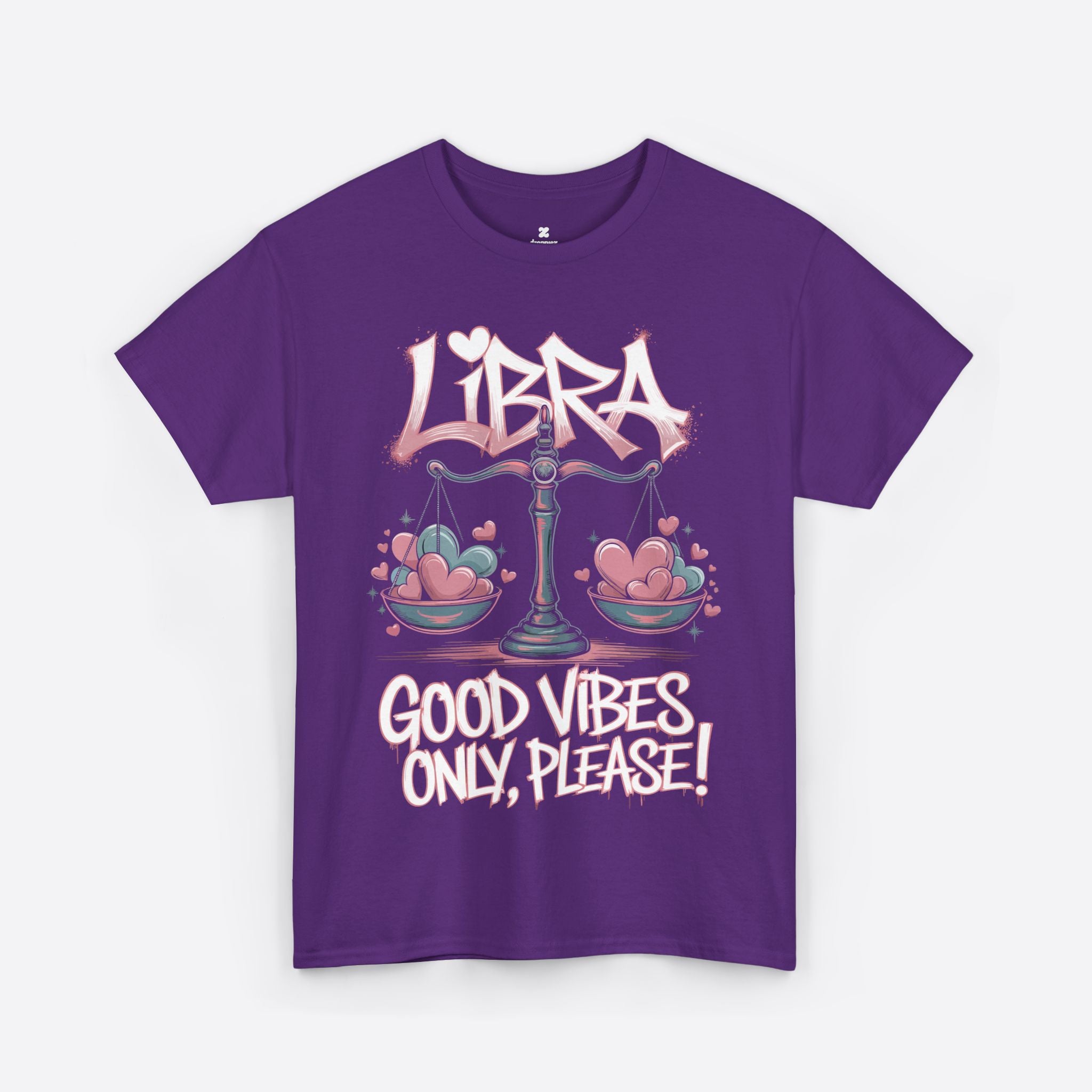 Libra Zodiac - Peaceful Life, Good Vibes Only Please - Unisex T-Shirt
