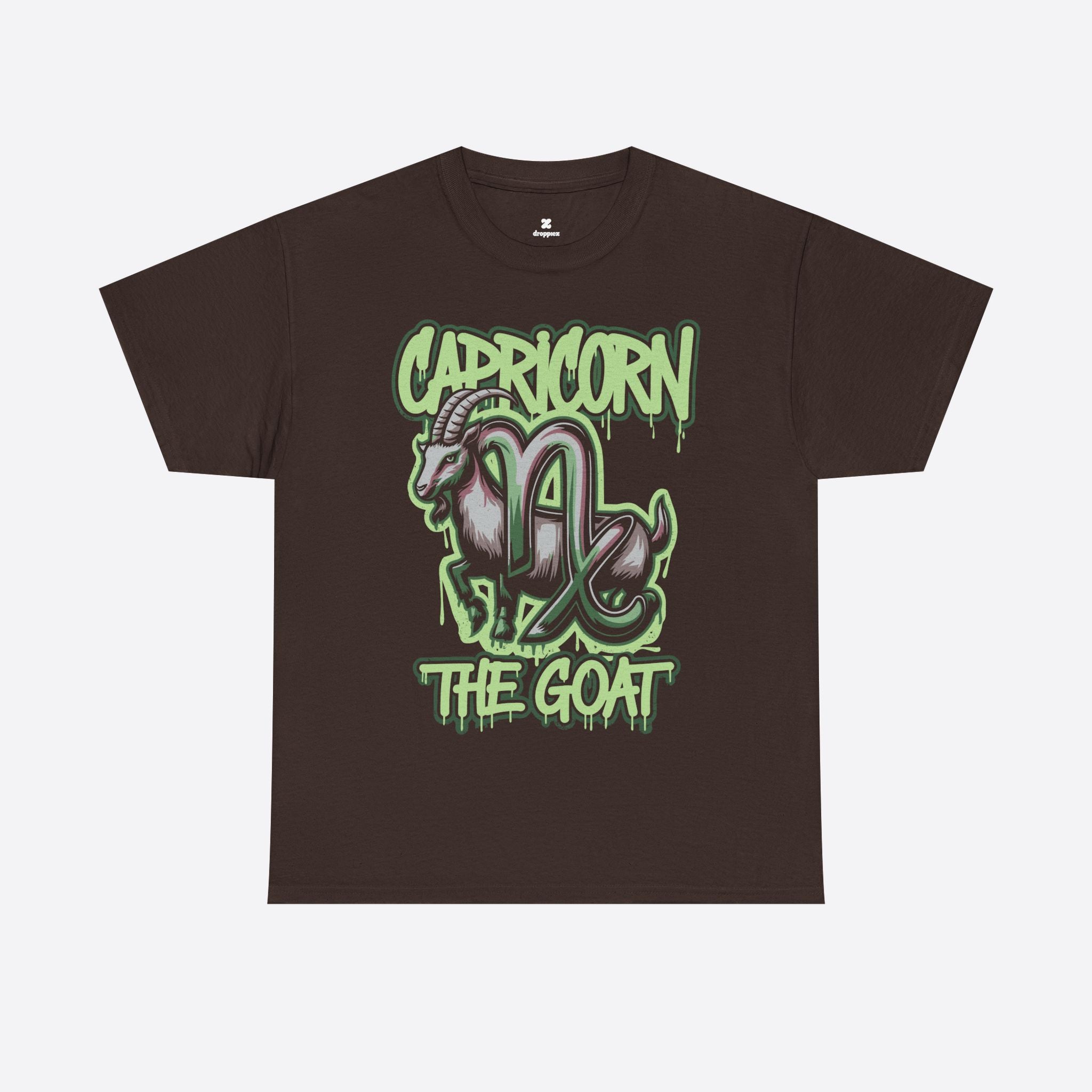 Capricorn Zodiac - The Goat Graffiti Hustle Tee - Unisex T-Shirt