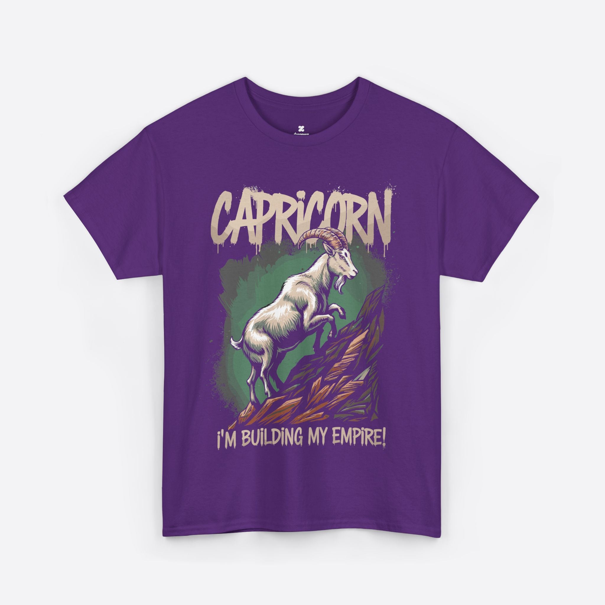 Capricorn Zodiac - I’m Building My Empire, Hustle to the Peak - Unisex T-Shirt
