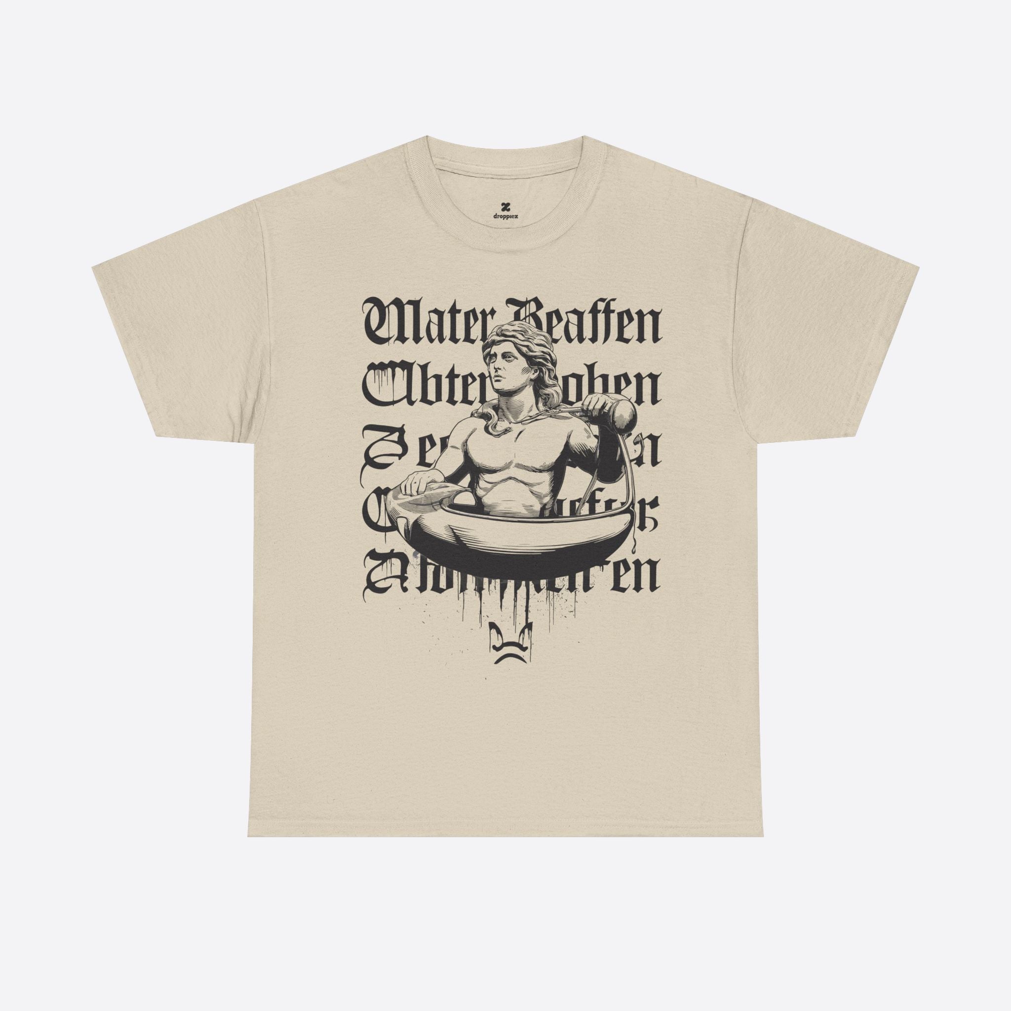 Aquarius Zodiac - Water Bearer Drip Graphic Tee - Unisex T-Shirt