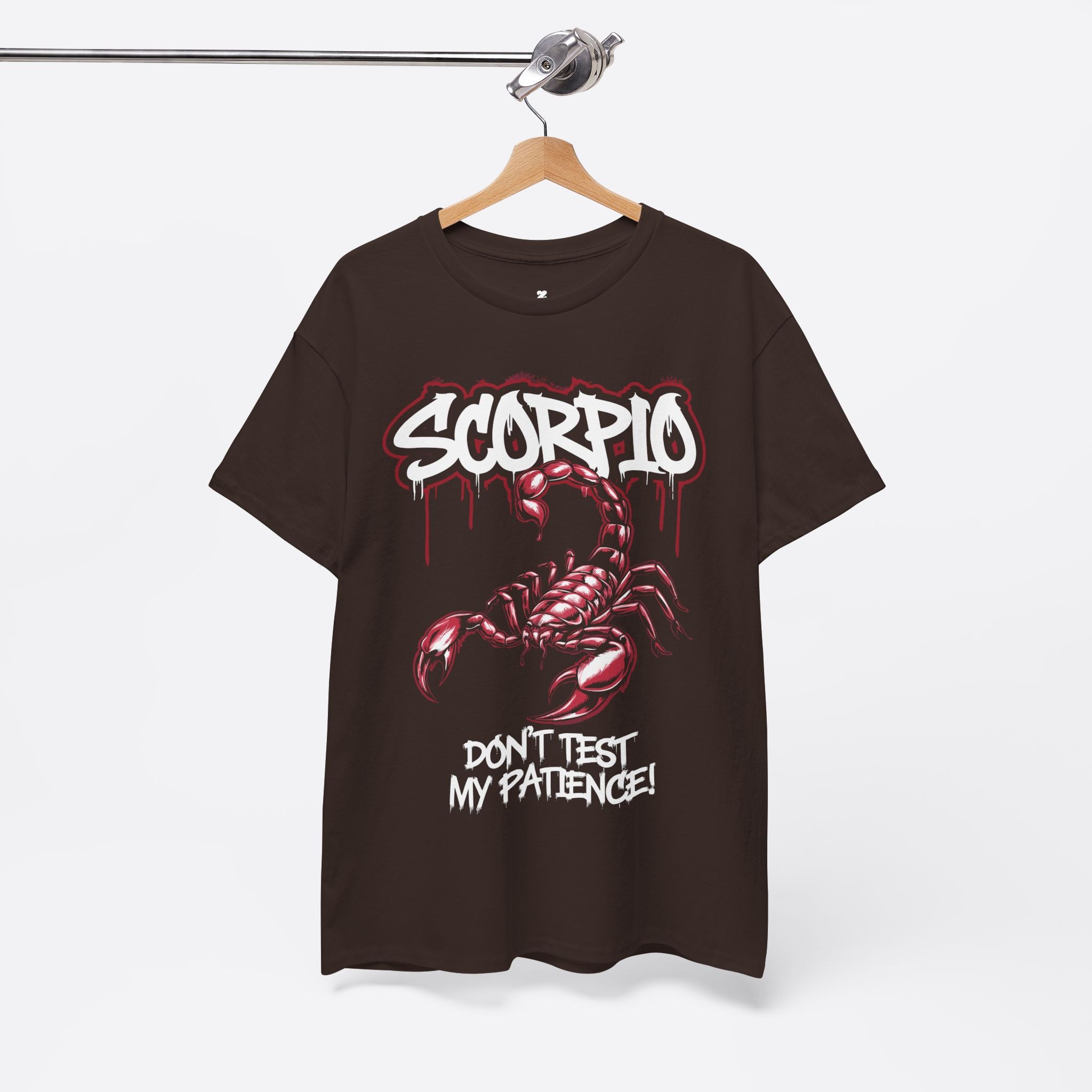 Scorpio Zodiac - Respect the Calm, Don’t Test My Patience - Unisex T-Shirt