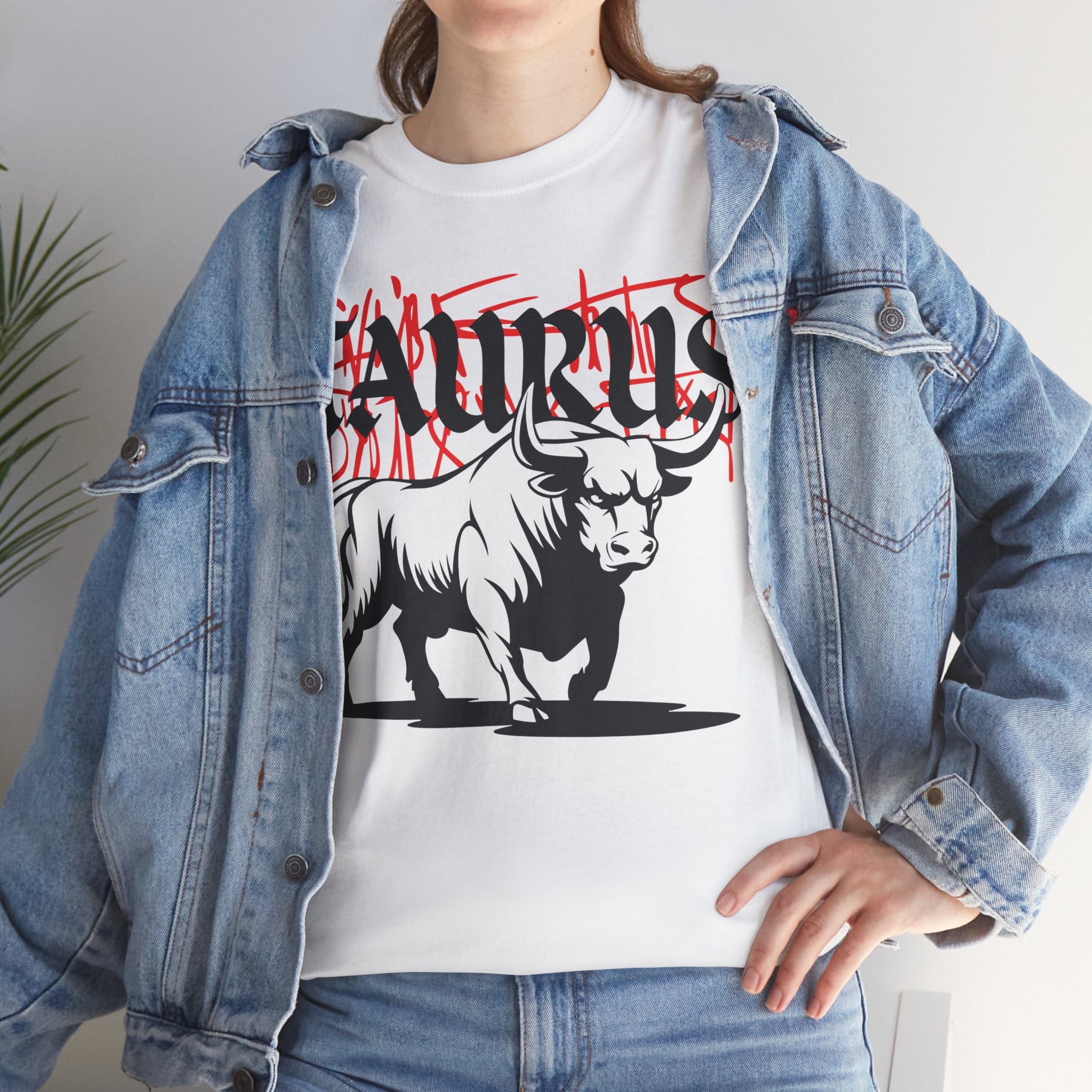 Taurus Zodiac - Graffiti Taurus Bull Graphic Tee - Unisex T-Shirt