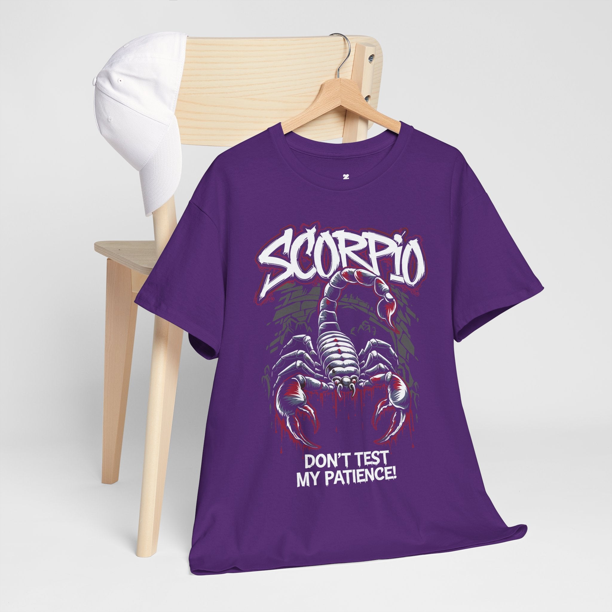Scorpio Zodiac - Don’t Test My Patience - Unisex T-Shirt