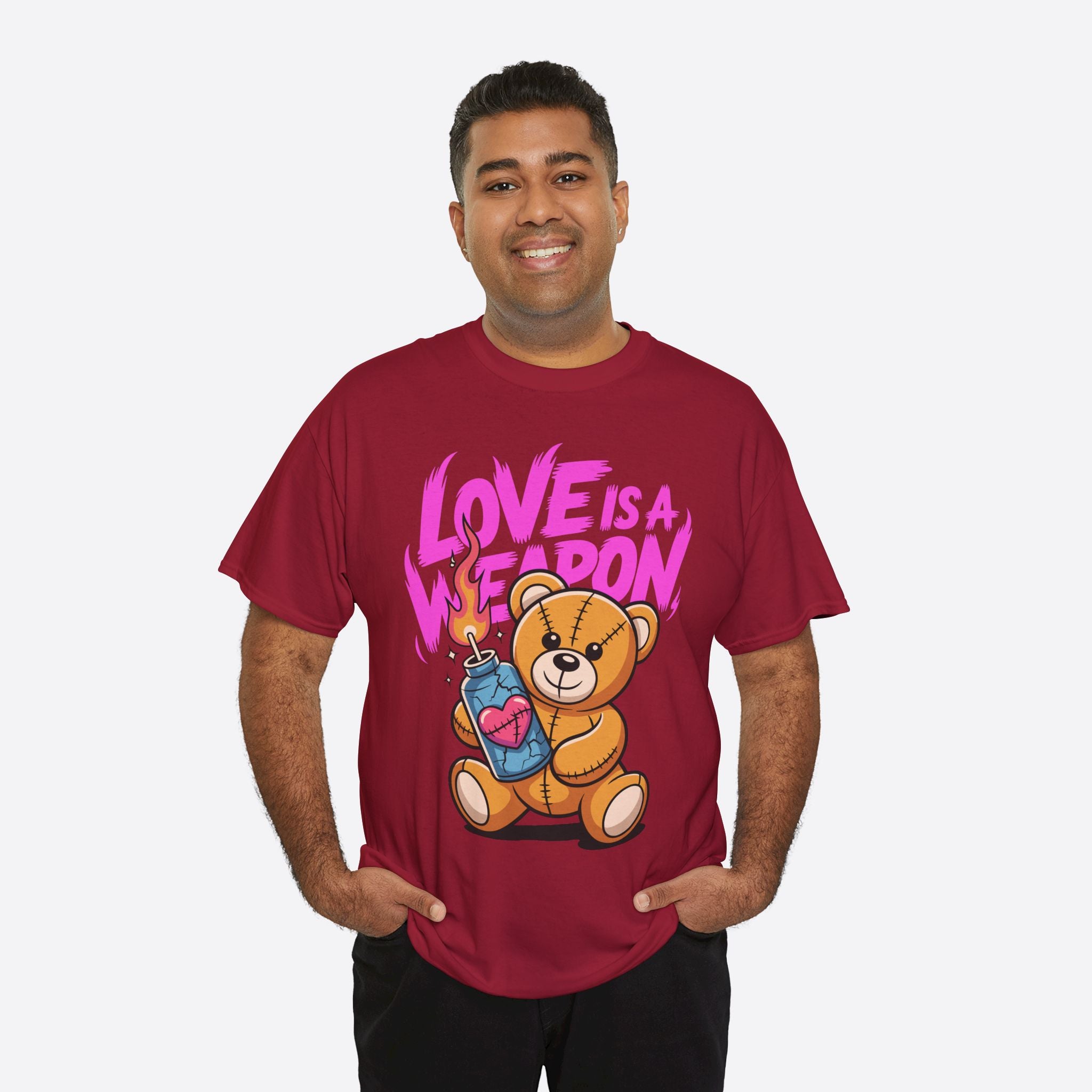 Love is a Weapon Teddy Unisex Graphic Tee
