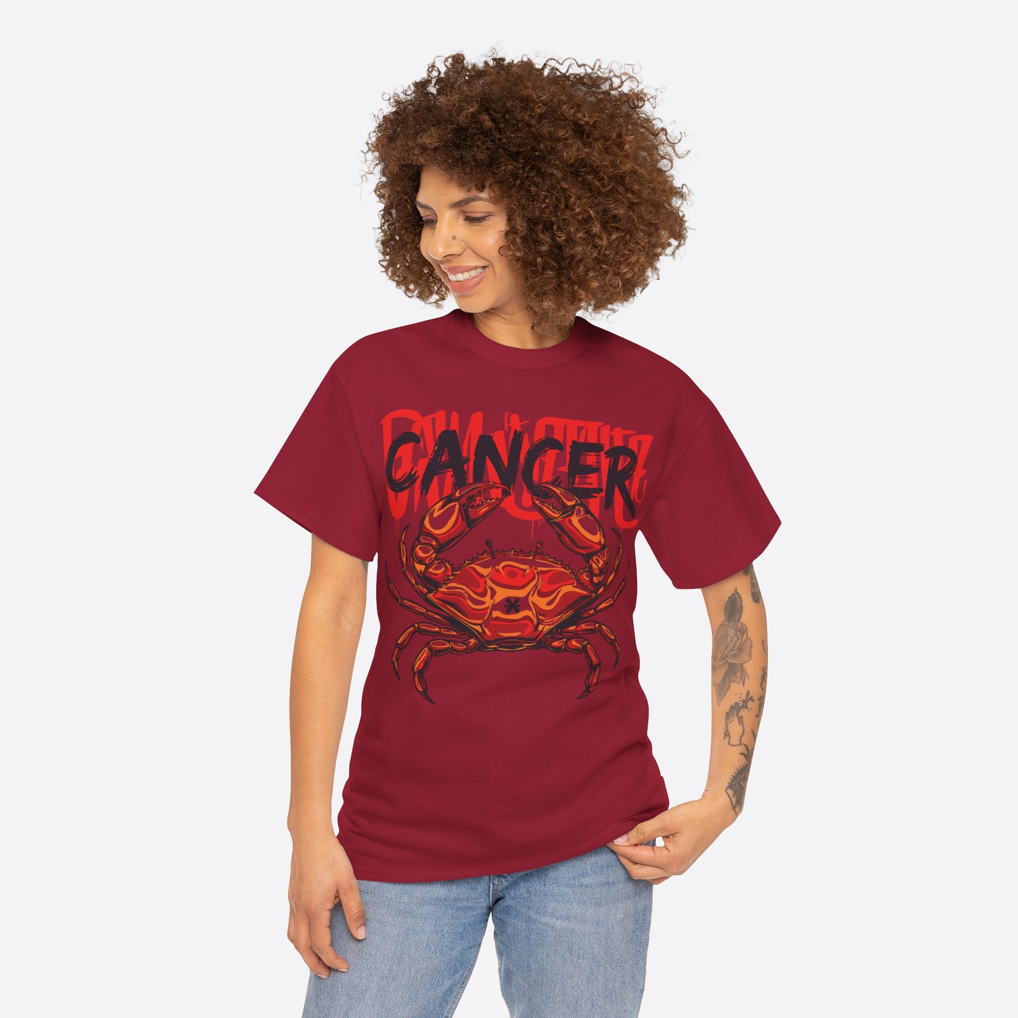 Cancer Zodiac - Cancer Claw Power Graphic Tee - Unisex T-Shirt