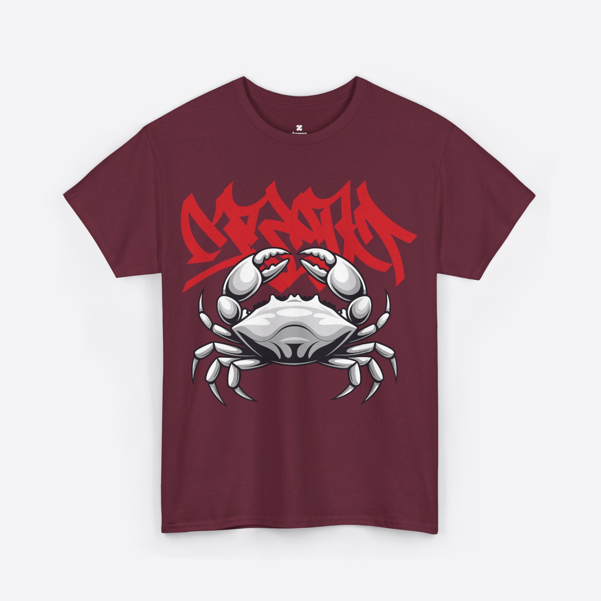 Cancer Zodiac – Urban Red Tag Crab Tee – Unisex T-Shirt