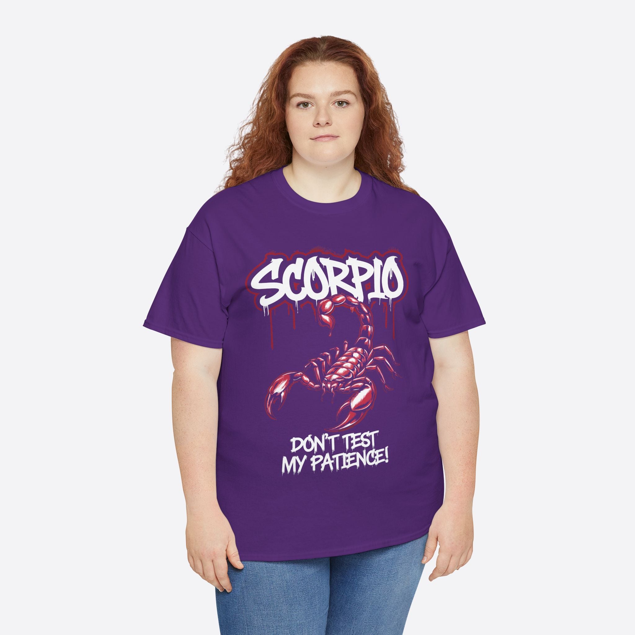 Scorpio Zodiac - Respect the Calm, Don’t Test My Patience - Unisex T-Shirt