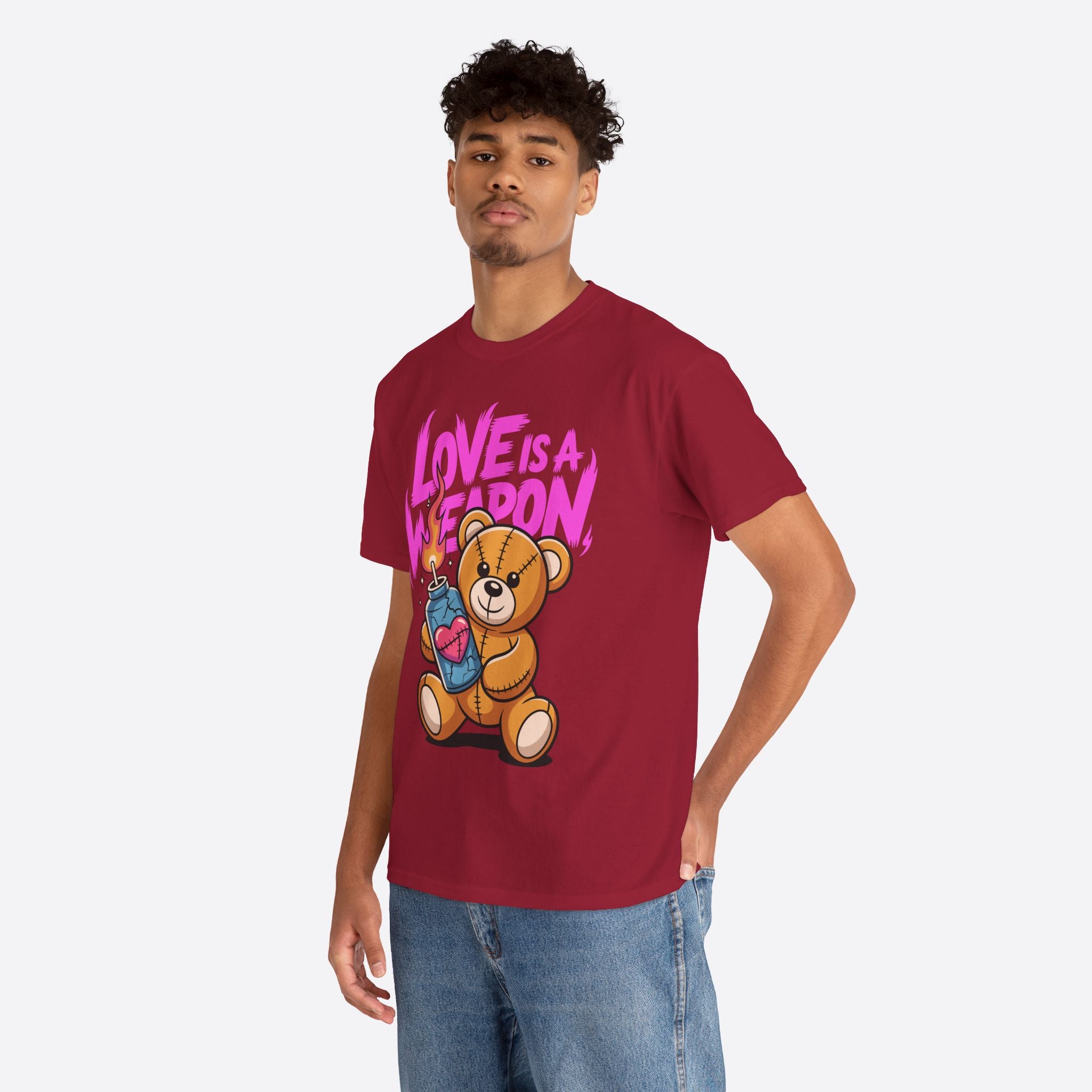 Love is a Weapon Teddy Unisex Graphic Tee
