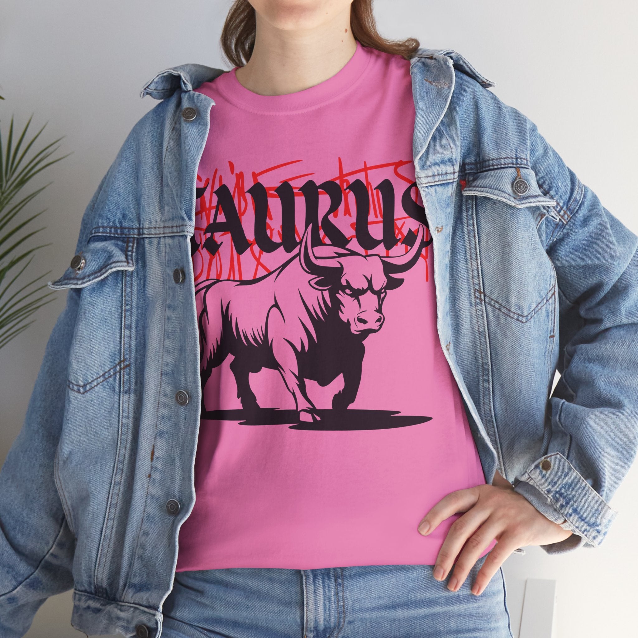 Taurus Zodiac - Graffiti Taurus Bull Graphic Tee - Unisex T-Shirt