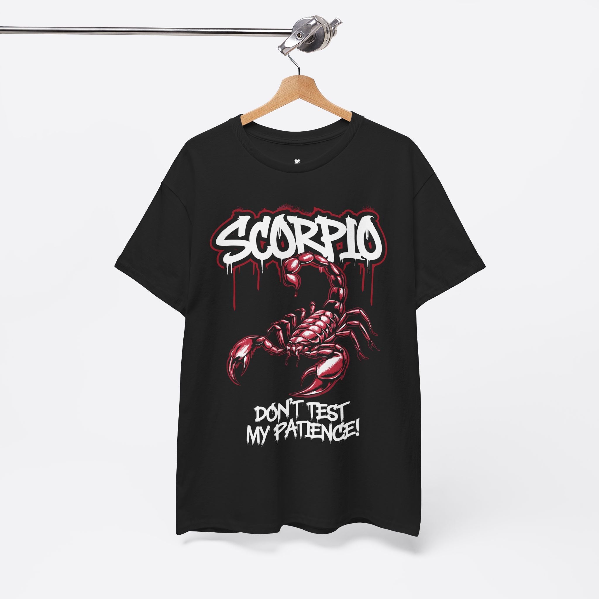 Scorpio Zodiac - Respect the Calm, Don’t Test My Patience - Unisex T-Shirt