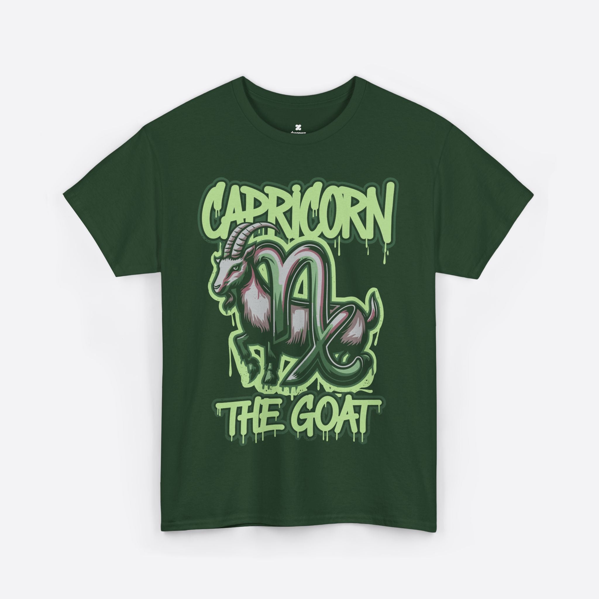 Capricorn Zodiac - The Goat Graffiti Hustle Tee - Unisex T-Shirt