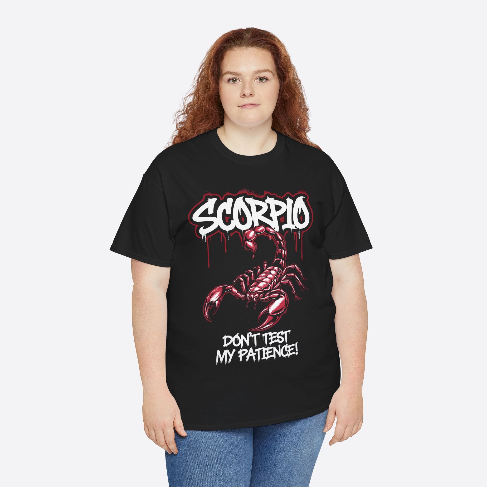 Scorpio Zodiac - Respect the Calm, Don’t Test My Patience - Unisex T-Shirt