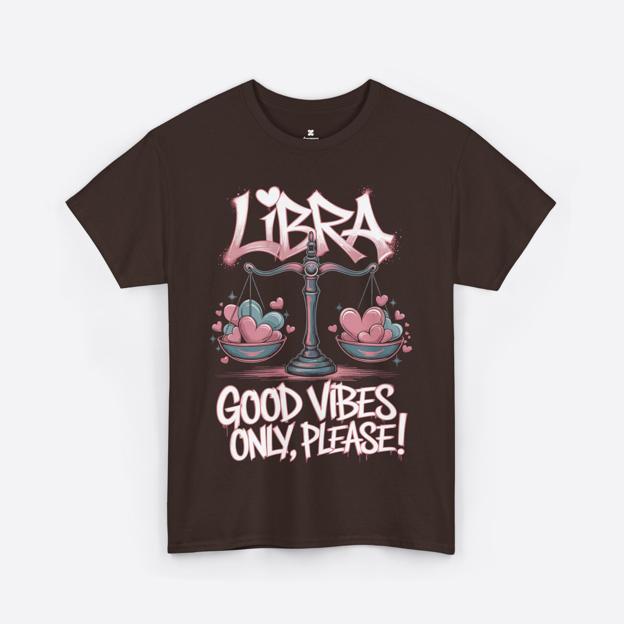 Libra Zodiac - Peaceful Life, Good Vibes Only Please - Unisex T-Shirt