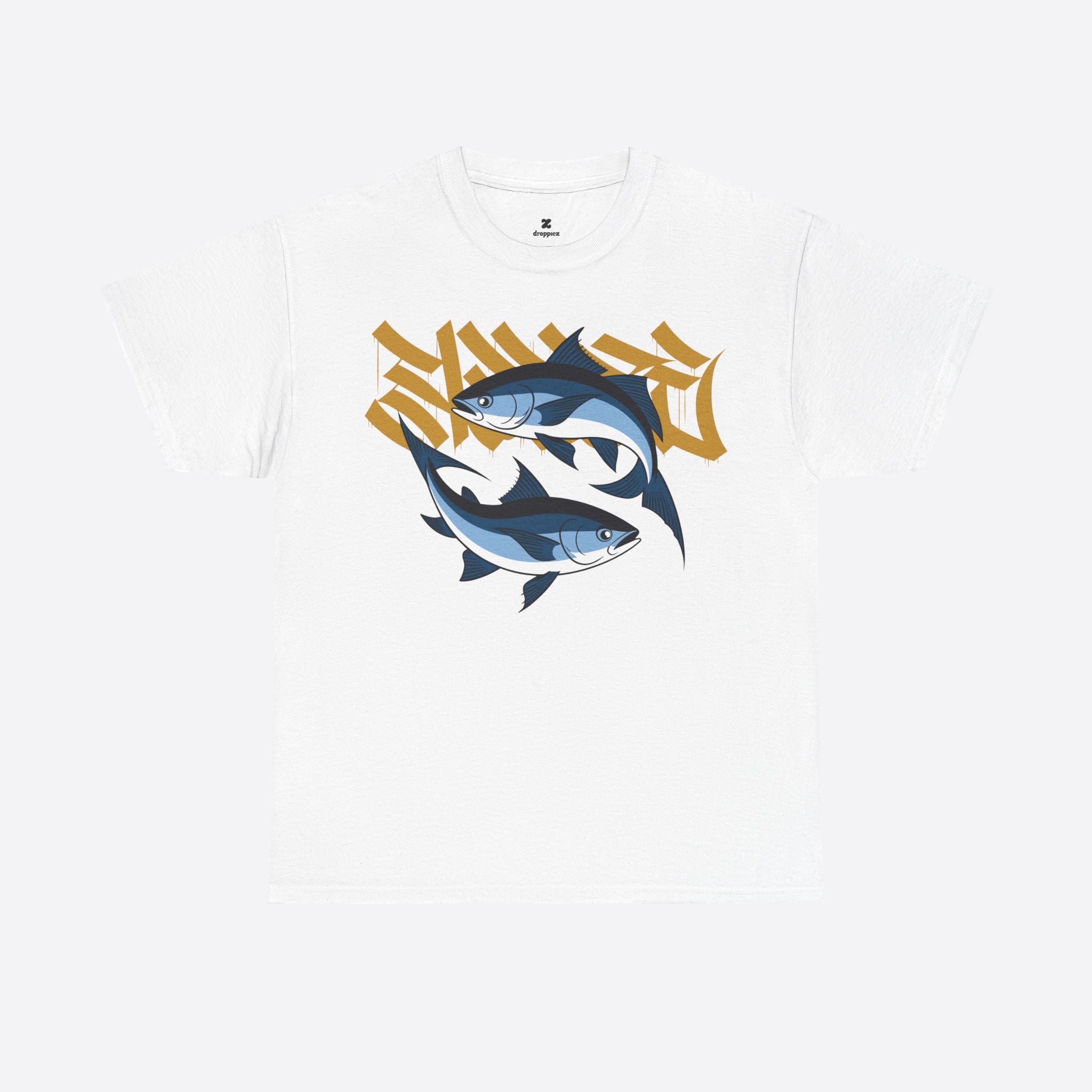 Pisces Zodiac - Twin Fins Tee - Unisex T-Shirt