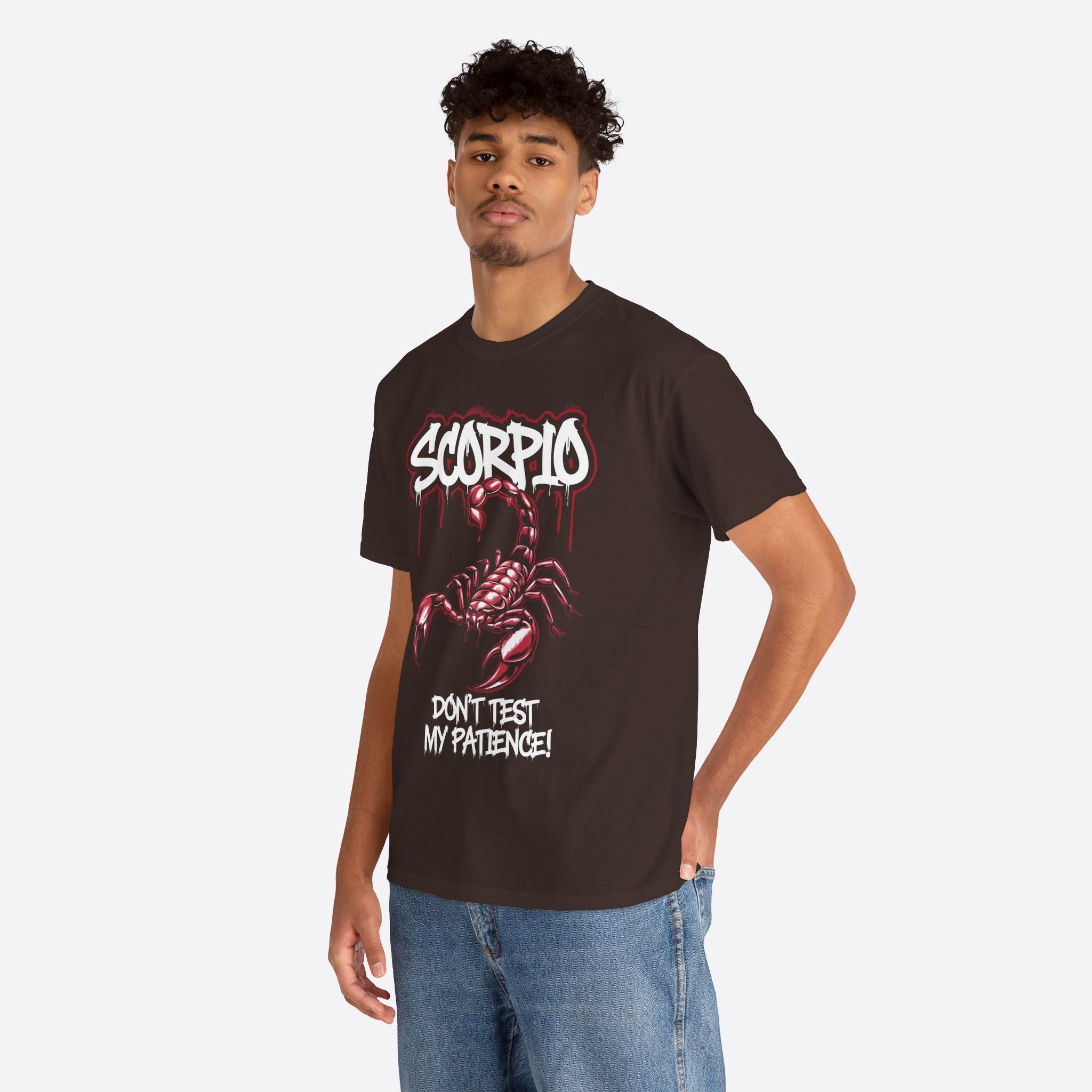 Scorpio Zodiac - Respect the Calm, Don’t Test My Patience - Unisex T-Shirt