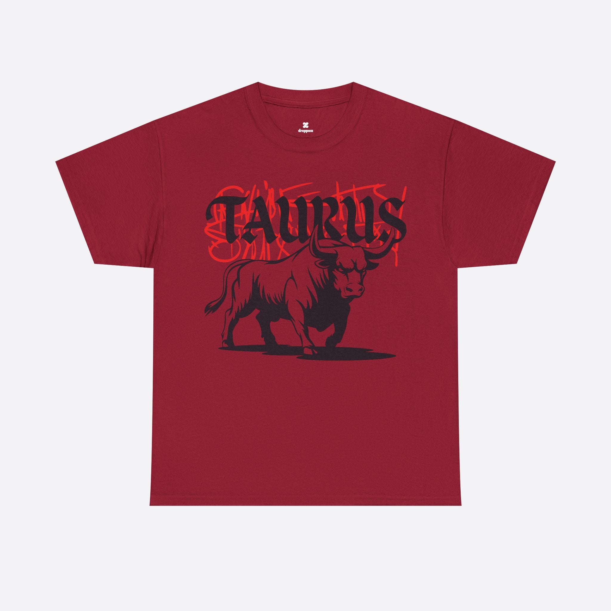 Taurus Zodiac - Graffiti Taurus Bull Graphic Tee - Unisex T-Shirt