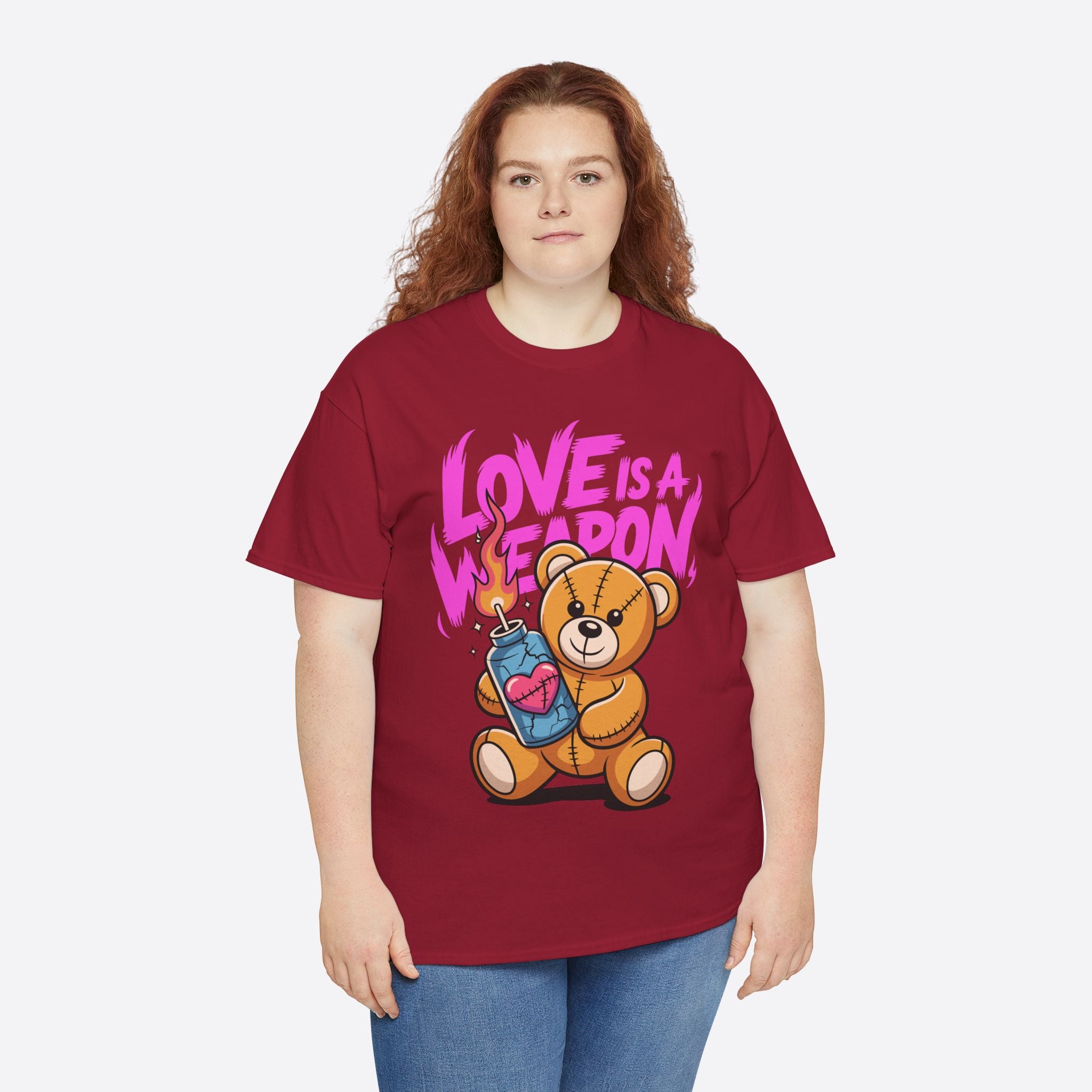 Love is a Weapon Teddy Unisex Graphic Tee