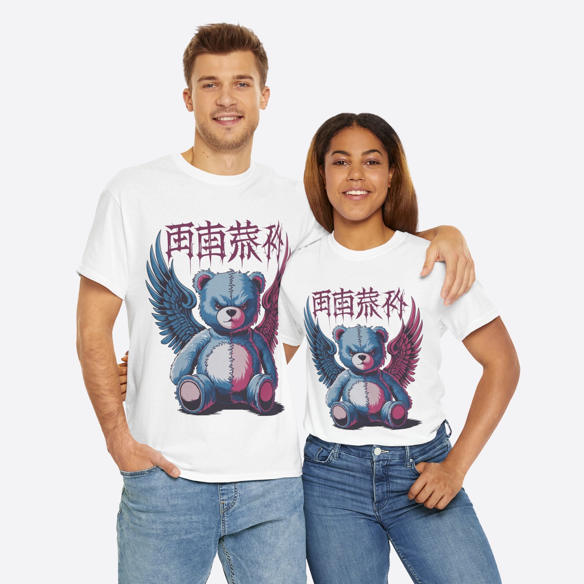 Wings of Freedom Devil Teddy Unisex Graphics Tee