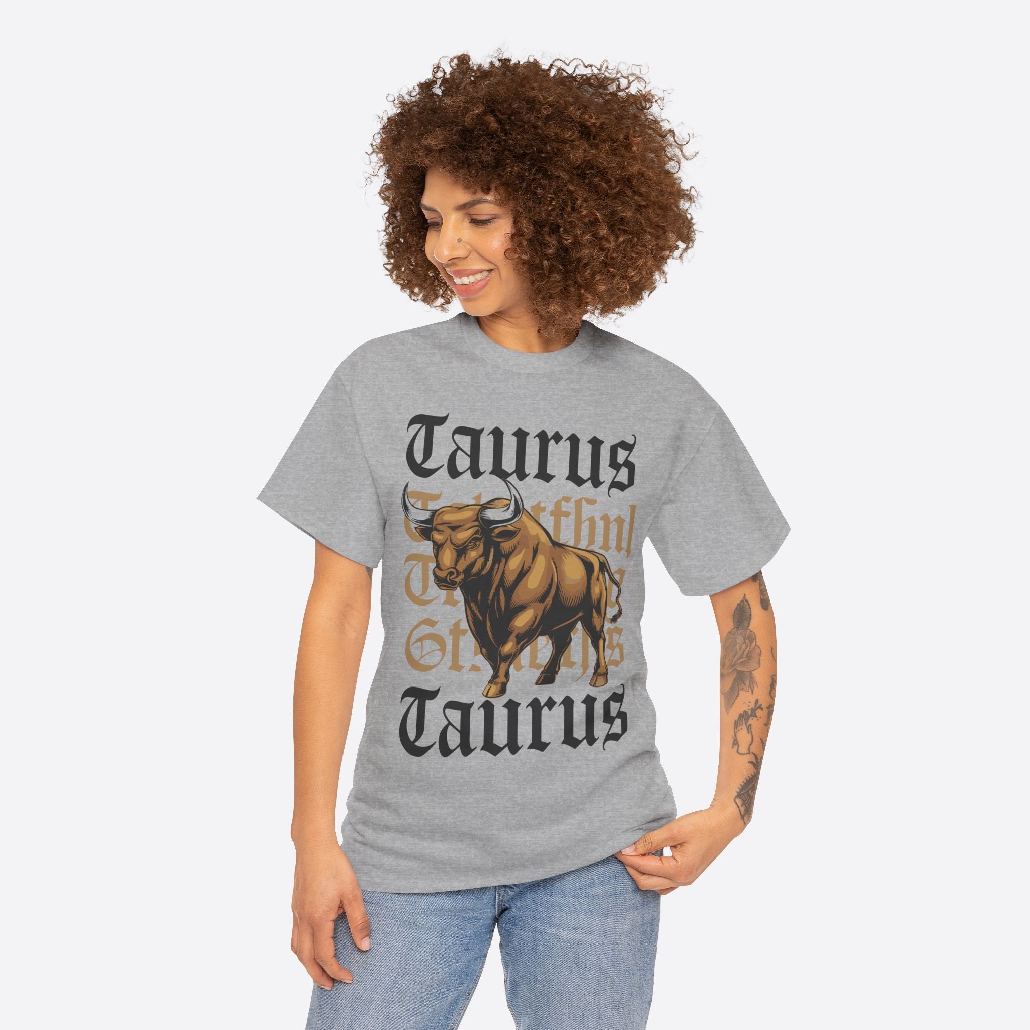 Taurus Zodiac - Faithful Strong Taurus Graphic Tee - Unisex T-Shirt