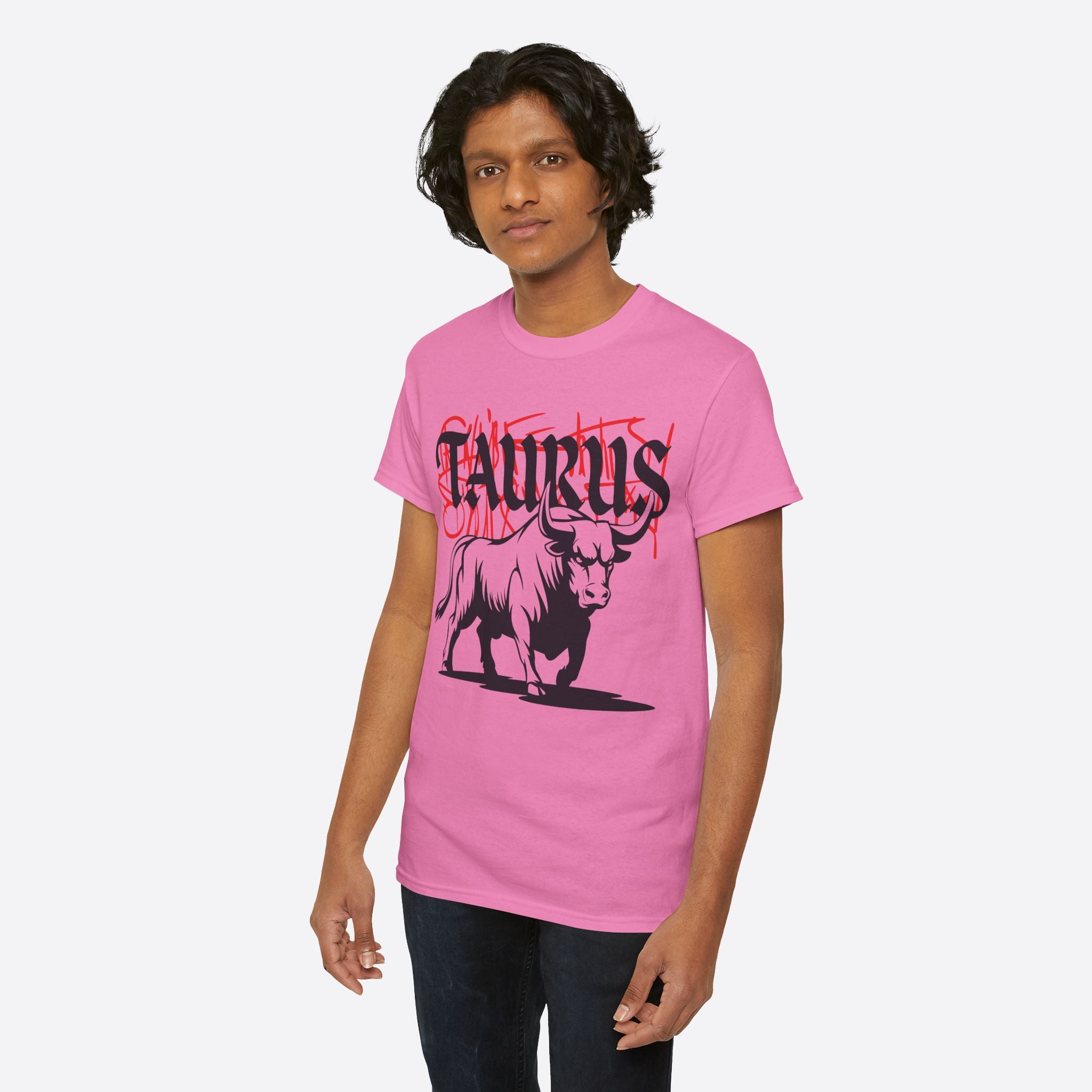 Taurus Zodiac - Graffiti Taurus Bull Graphic Tee - Unisex T-Shirt