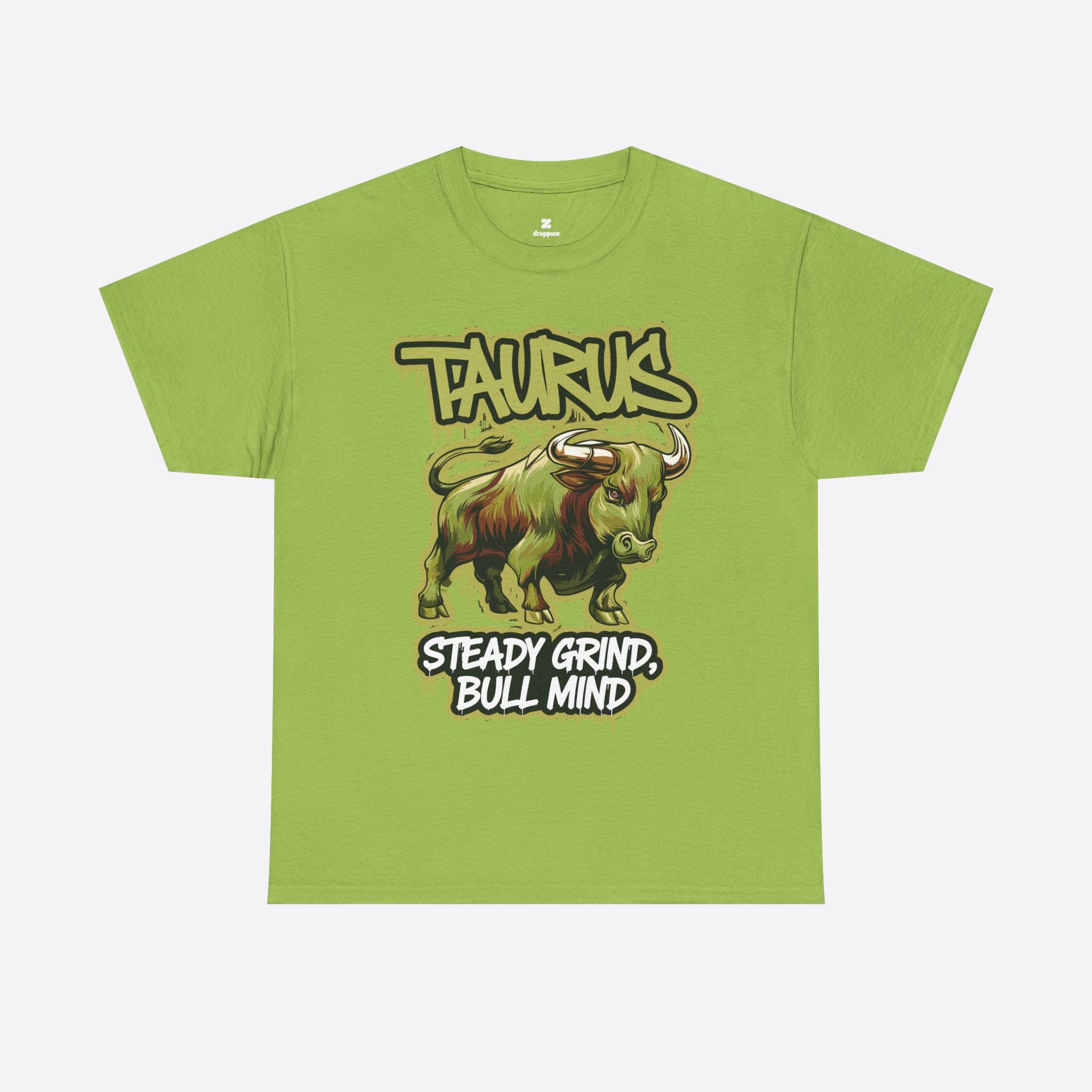 Taurus Zodiac - Steady Grind, Bull Mind - Unisex T-Shirt