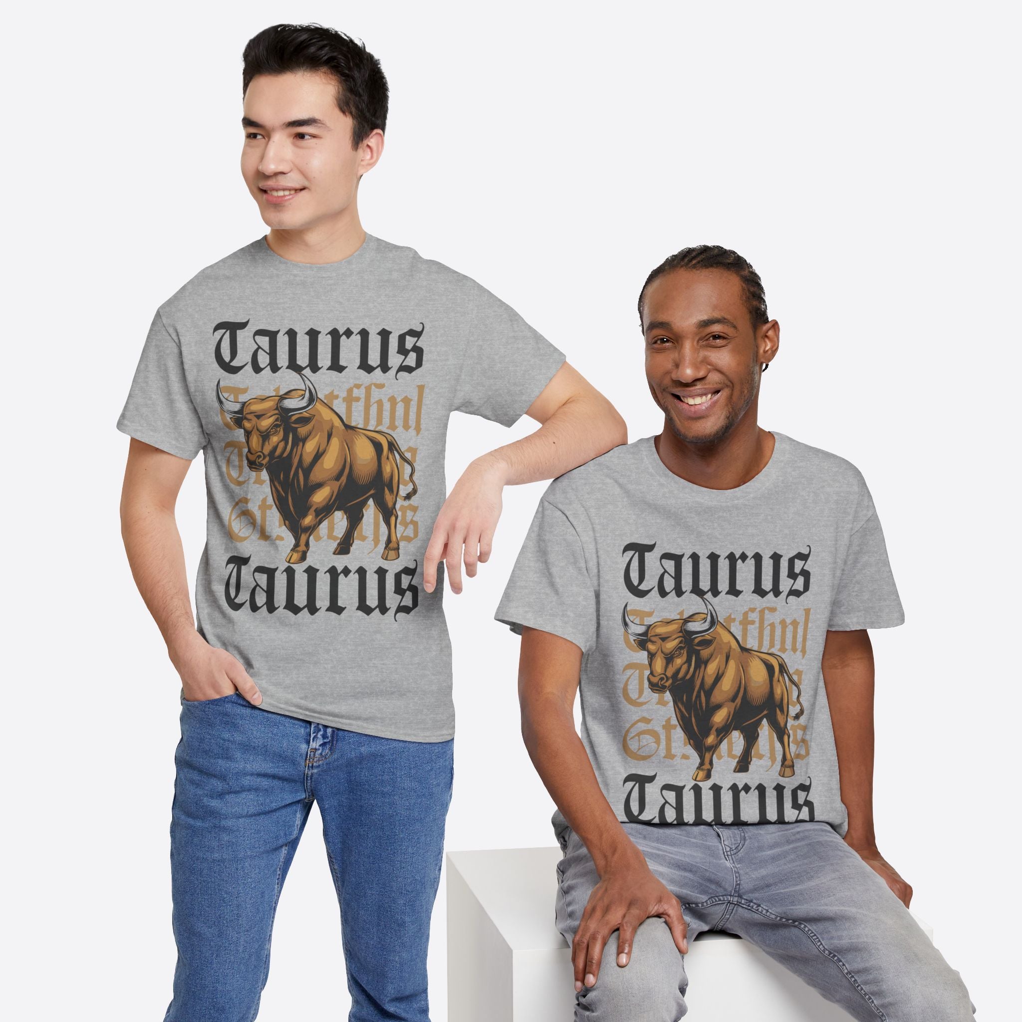Taurus Zodiac - Faithful Strong Taurus Graphic Tee - Unisex T-Shirt