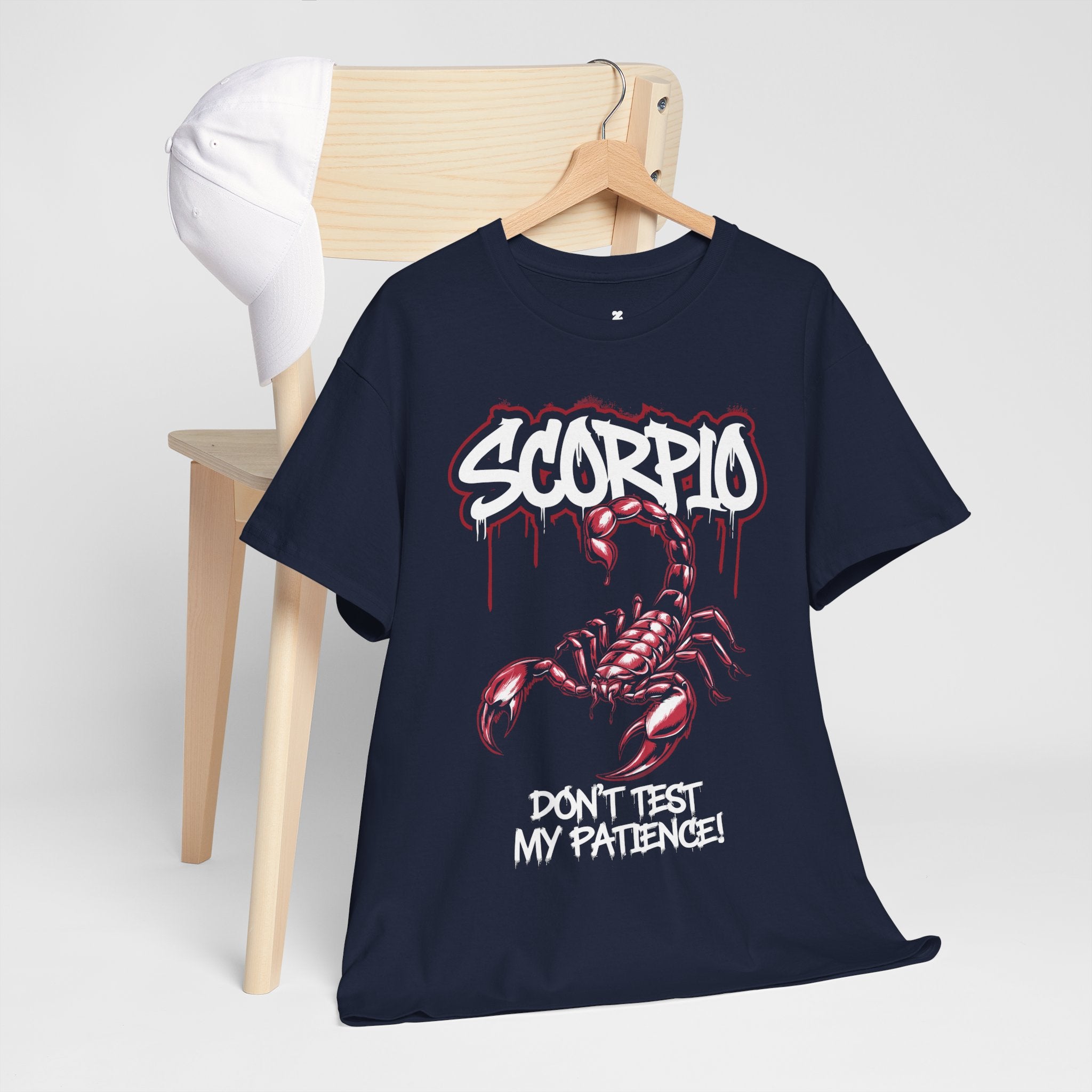 Scorpio Zodiac - Respect the Calm, Don’t Test My Patience - Unisex T-Shirt