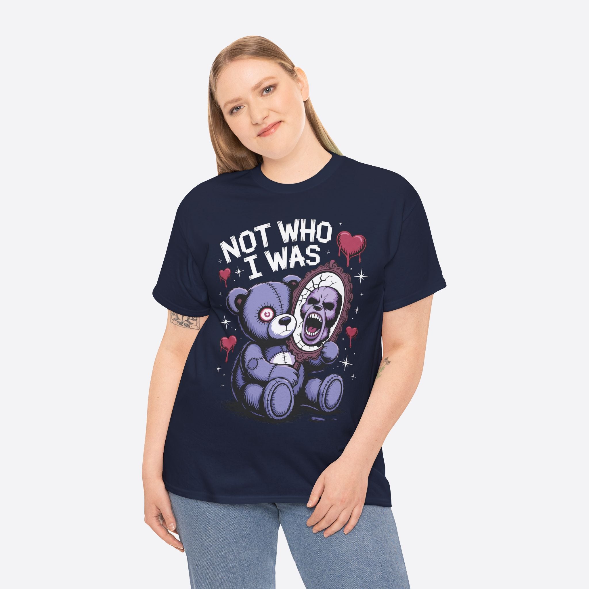 Not Who I Was Teddy Unisex Graphic Tee
