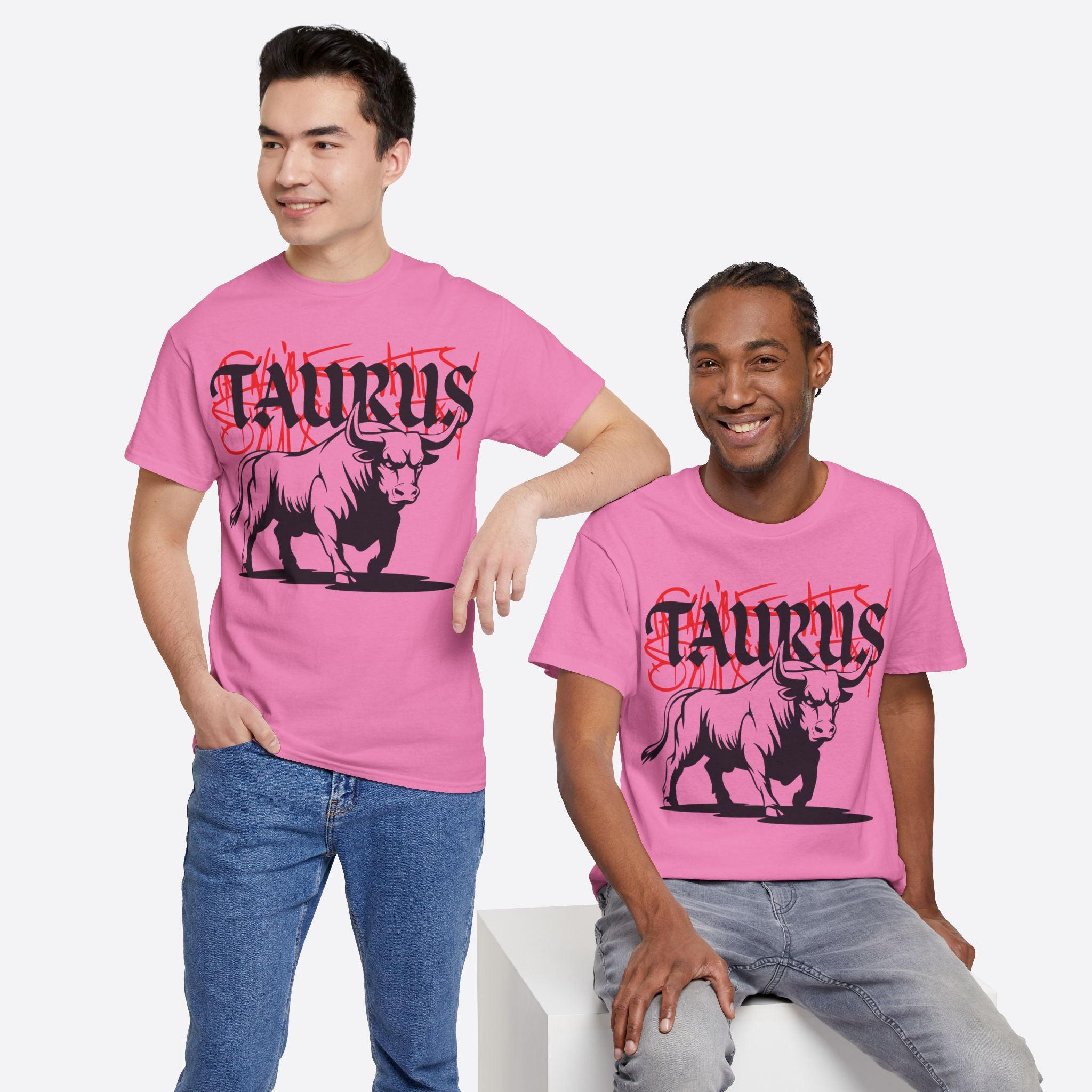 Taurus Zodiac - Graffiti Taurus Bull Graphic Tee - Unisex T-Shirt