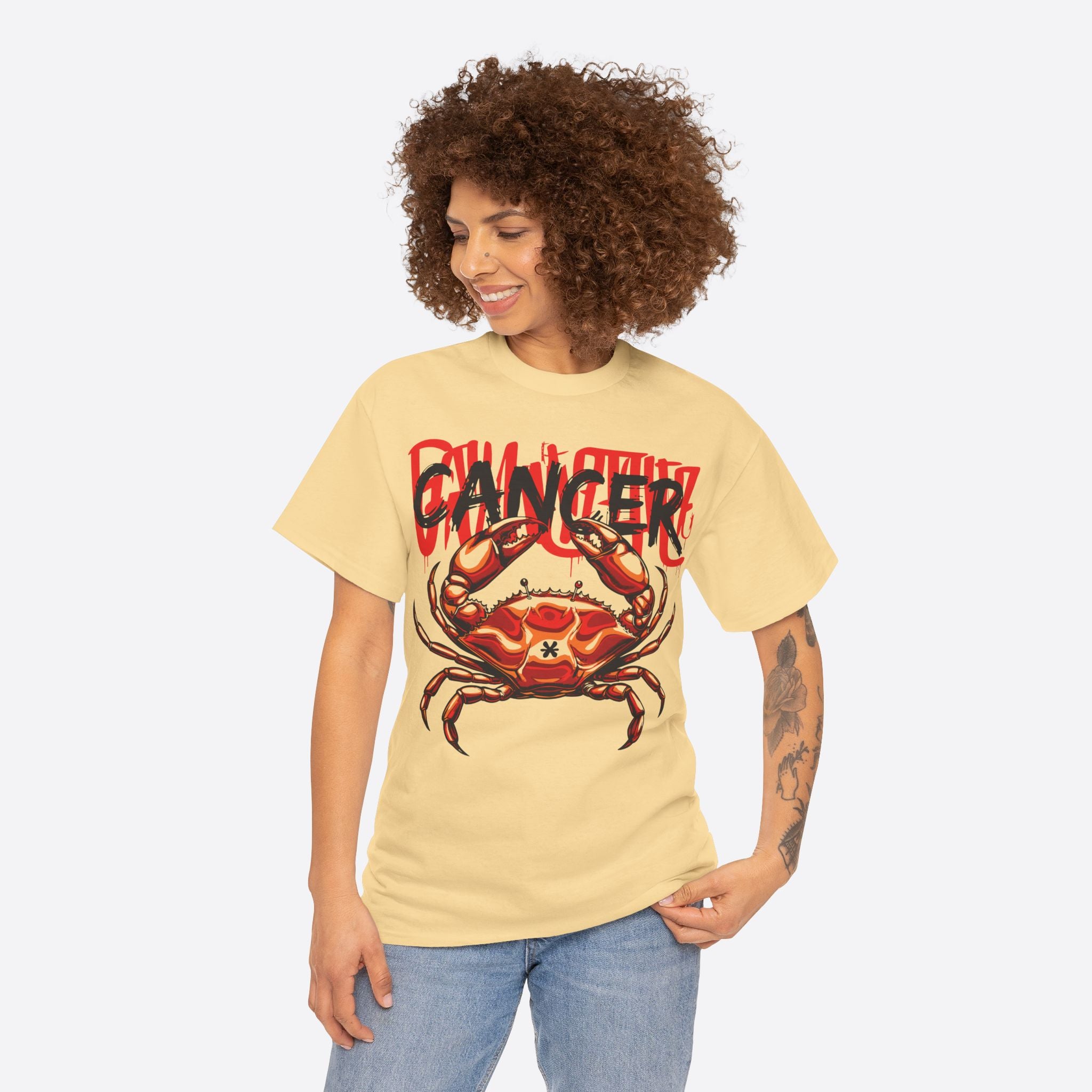 Cancer Zodiac - Cancer Claw Power Graphic Tee - Unisex T-Shirt