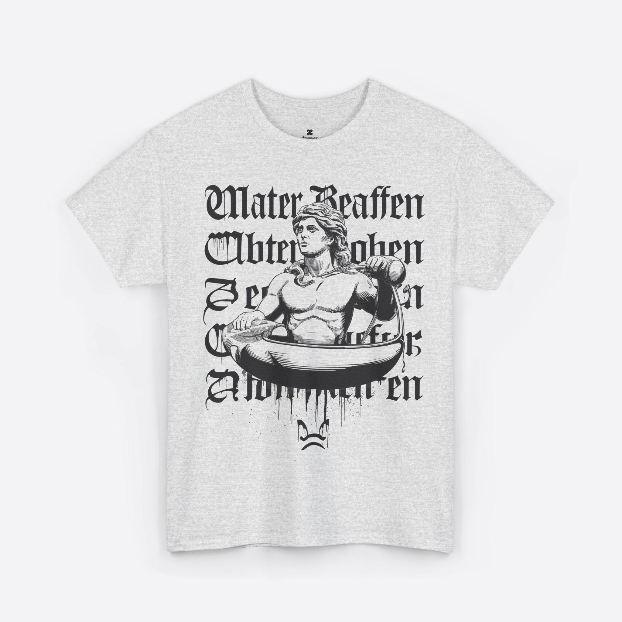 Aquarius Zodiac - Water Bearer Drip Graphic Tee - Unisex T-Shirt