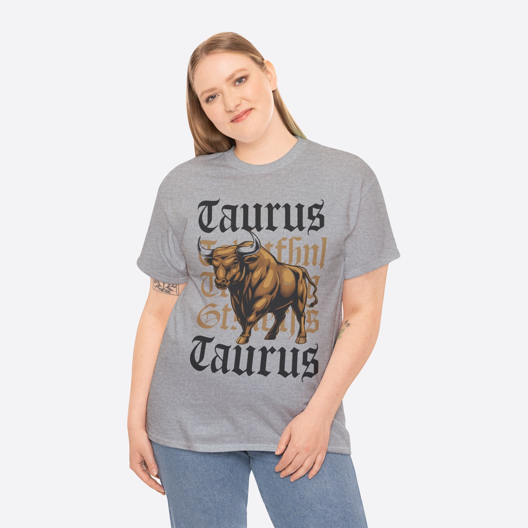 Taurus Zodiac - Faithful Strong Taurus Graphic Tee - Unisex T-Shirt