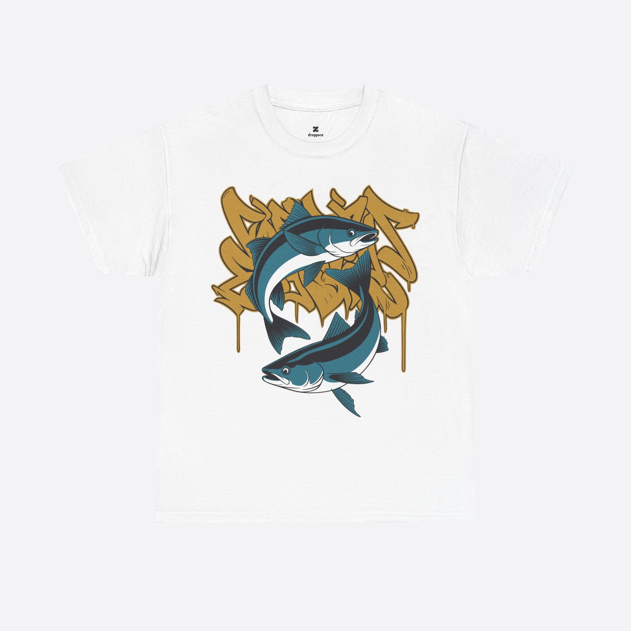 Pisces Zodiac - Dual Drift Inked Tee - Unisex T-Shirt