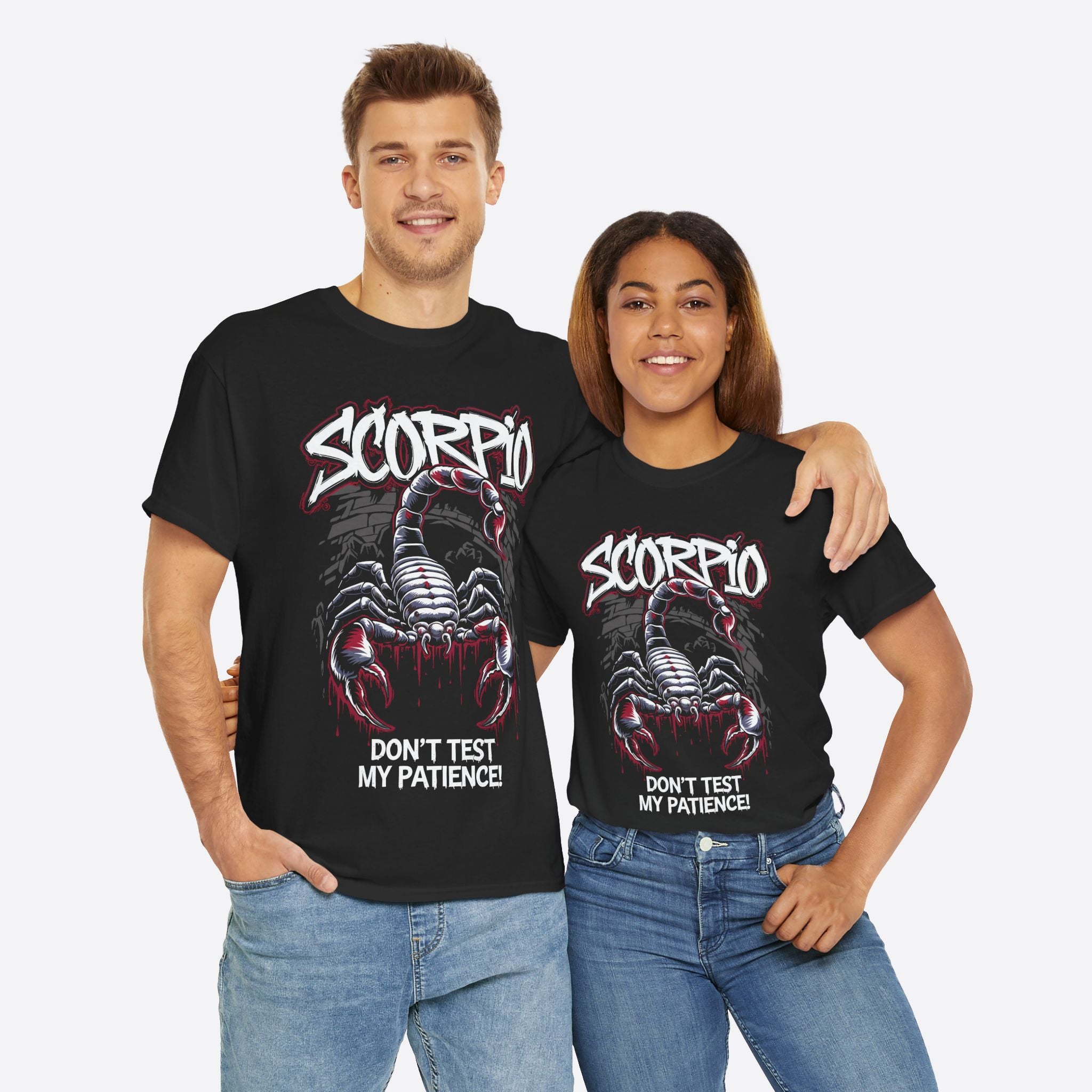 Scorpio Zodiac - Don’t Test My Patience - Unisex T-Shirt