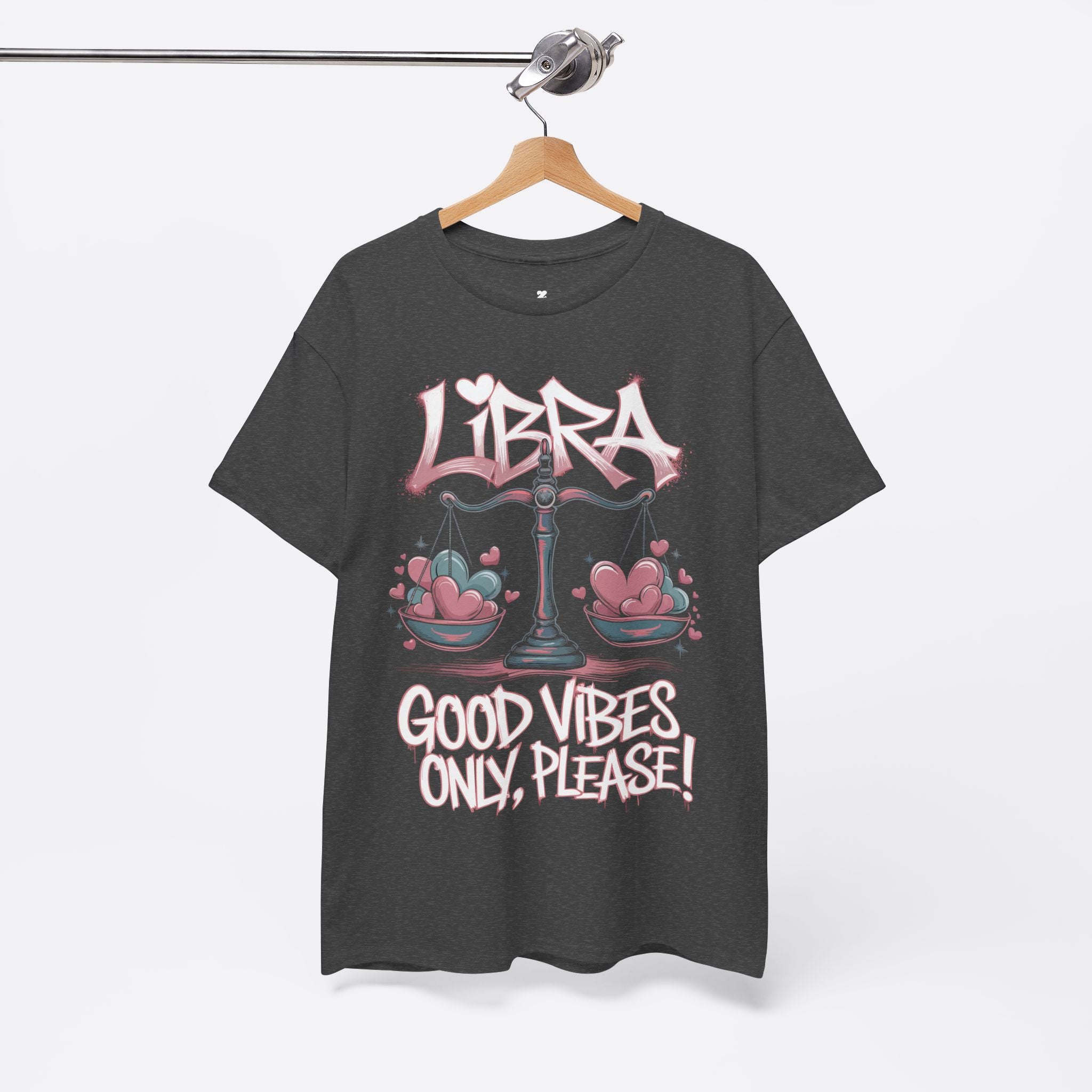 Libra Zodiac - Peaceful Life, Good Vibes Only Please - Unisex T-Shirt