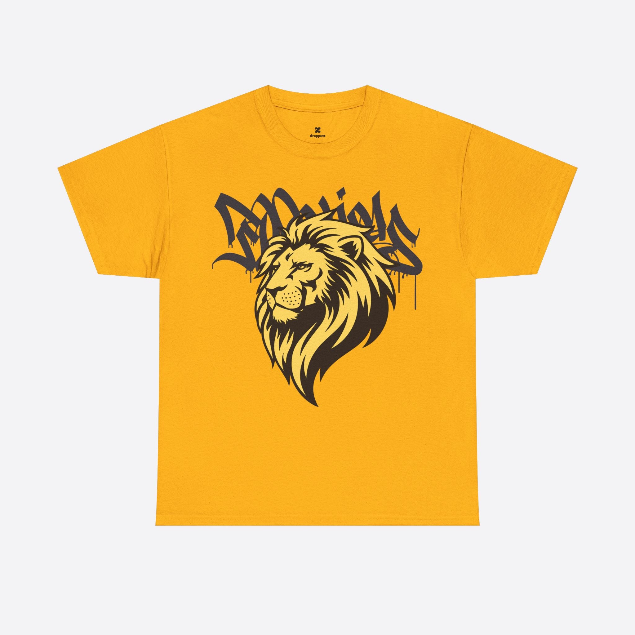 Leo Zodiac – Wild Mane Graffiti Lion Tee – Unisex T-Shirt