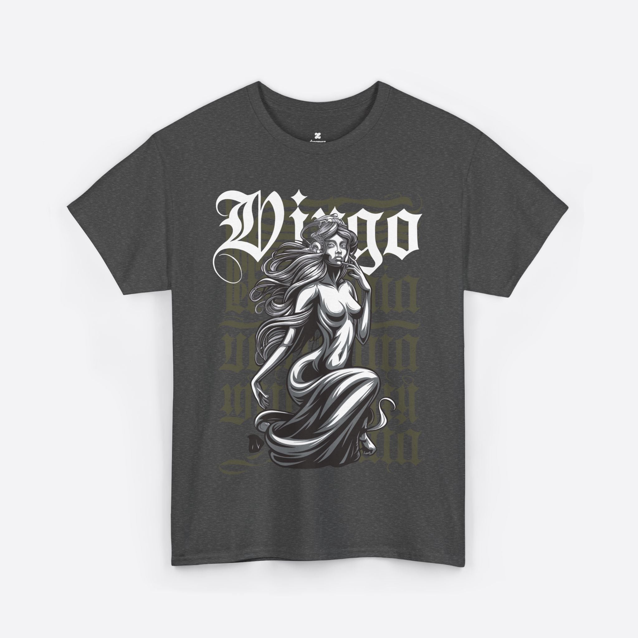 Virgo Zodiac – Dark Graceful Goddess Tee – Unisex T-Shirt