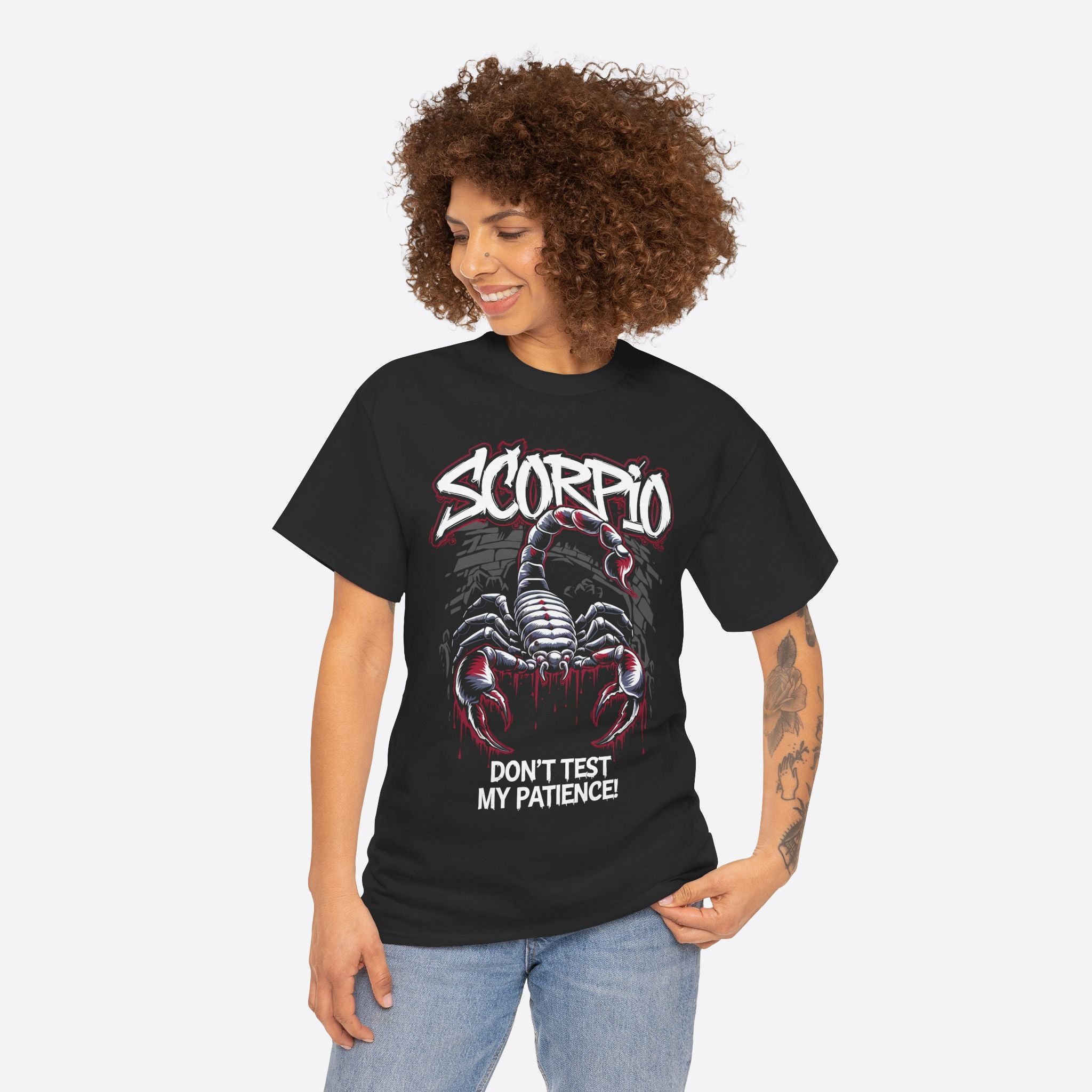 Scorpio Zodiac - Don’t Test My Patience - Unisex T-Shirt