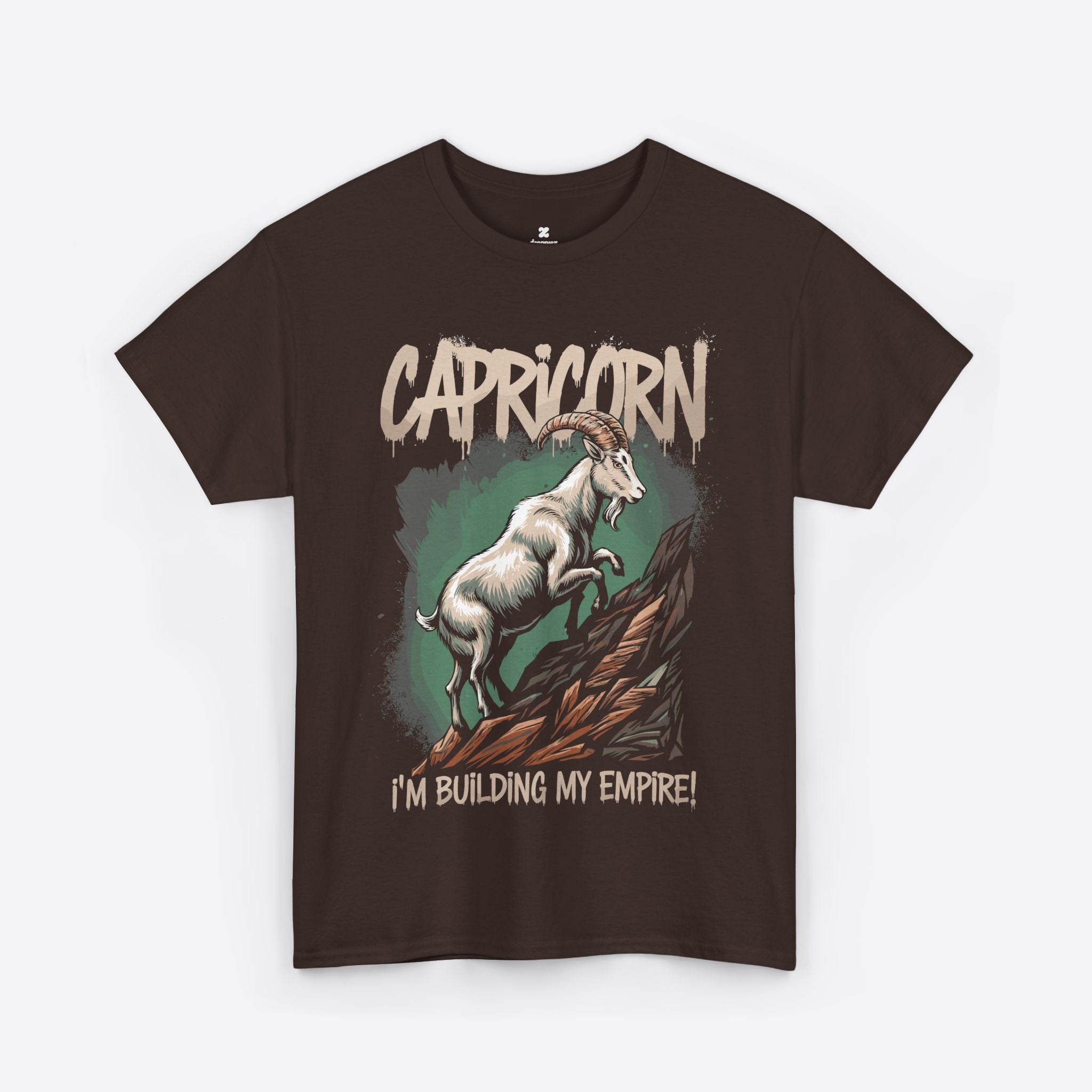 Capricorn Zodiac - I’m Building My Empire, Hustle to the Peak - Unisex T-Shirt