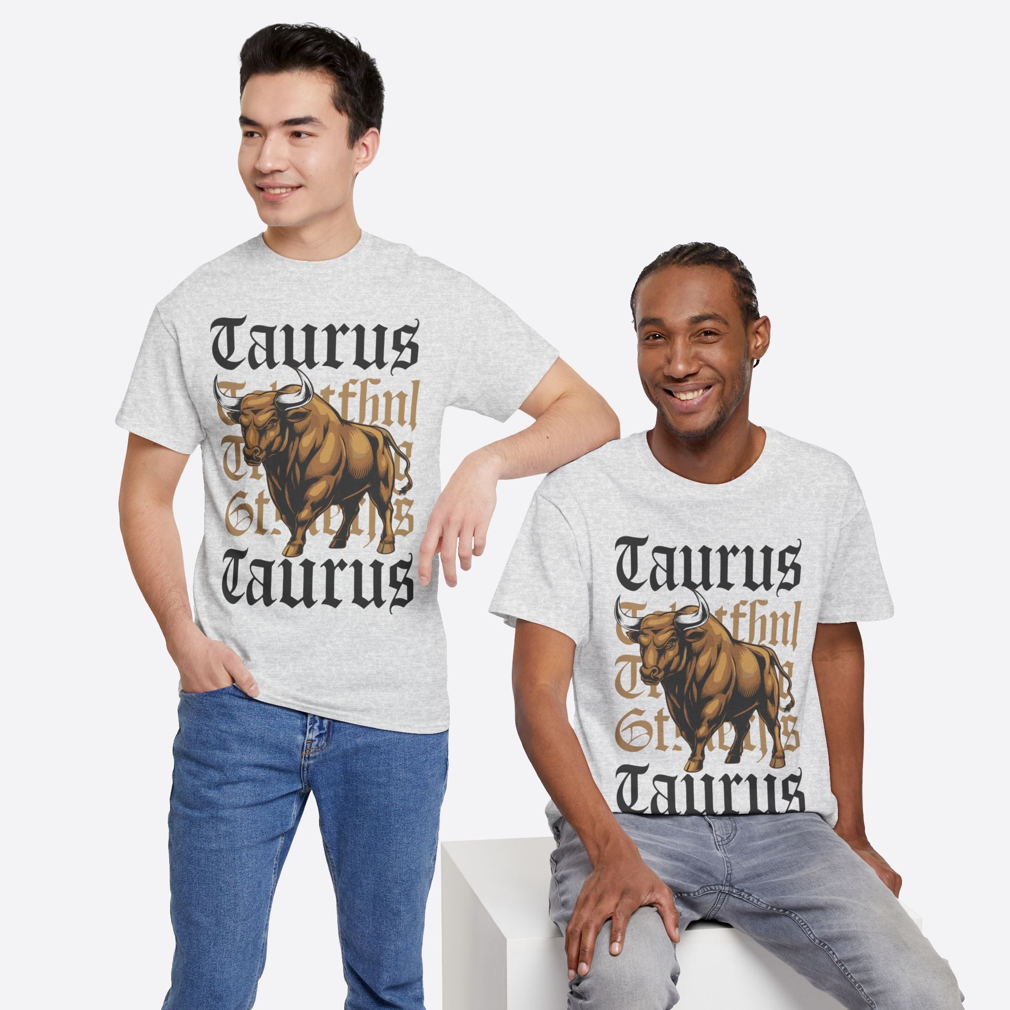 Taurus Zodiac - Faithful Strong Taurus Graphic Tee - Unisex T-Shirt