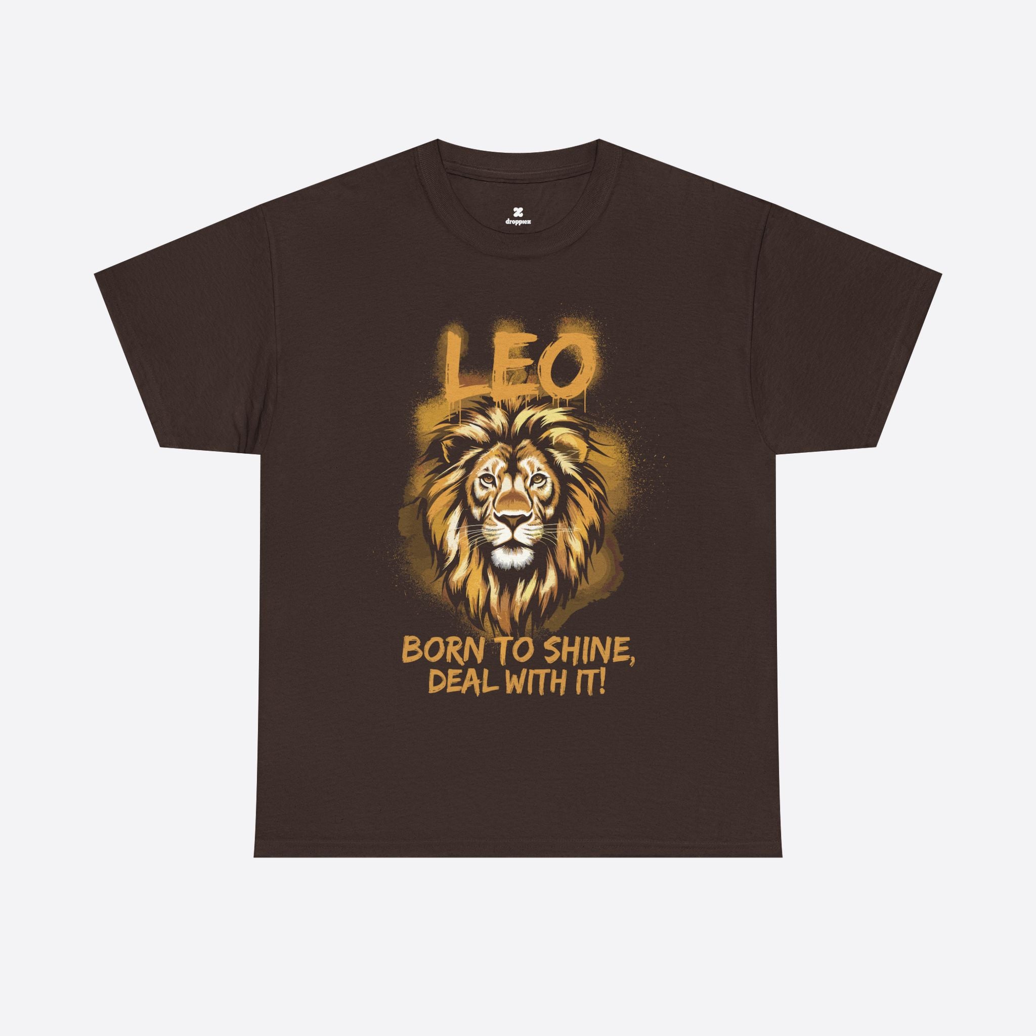 Leo Zodiac - King Energy, Born To Shine Deal With It - Unisex T-Shirt