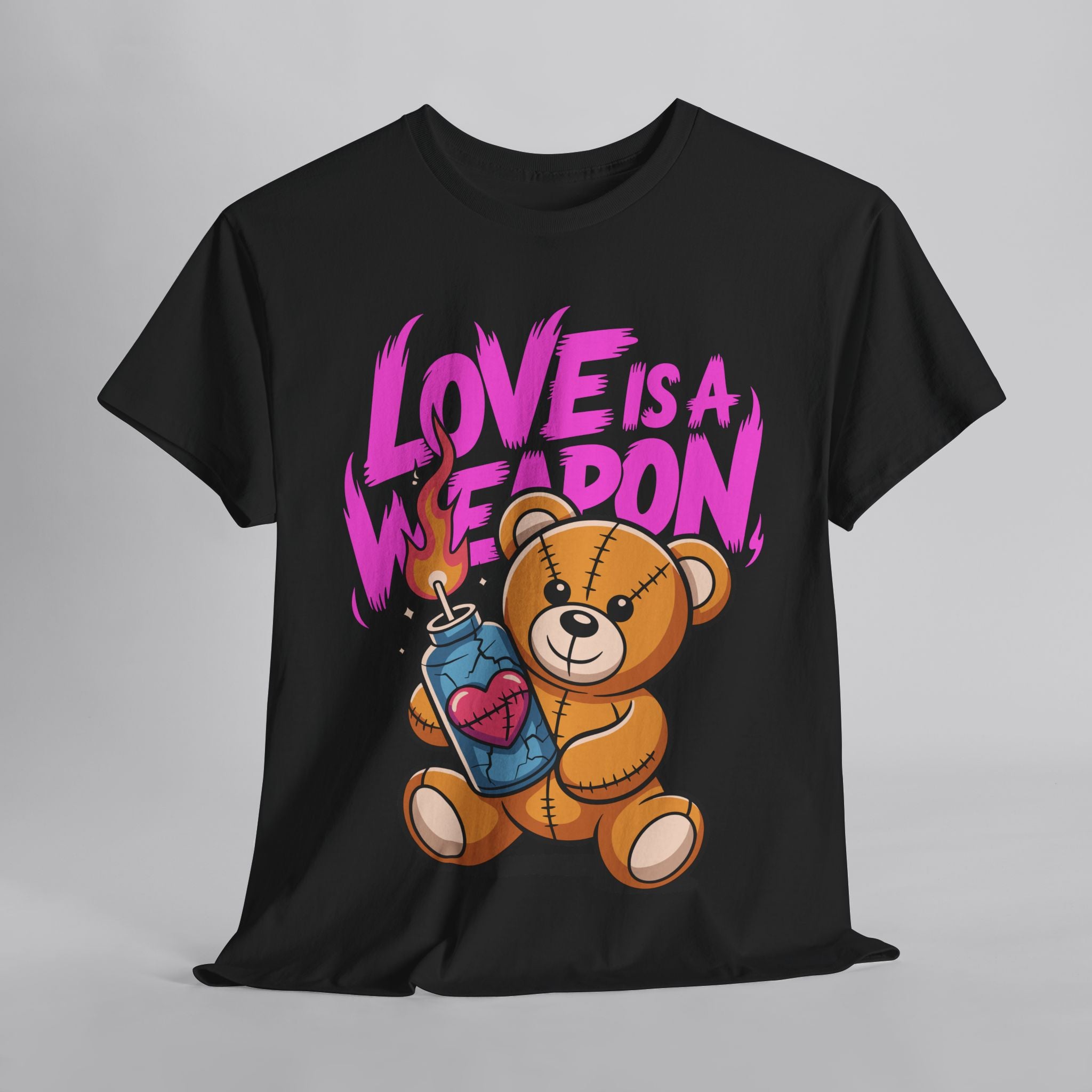 Love is a Weapon Teddy Unisex Graphic Tee