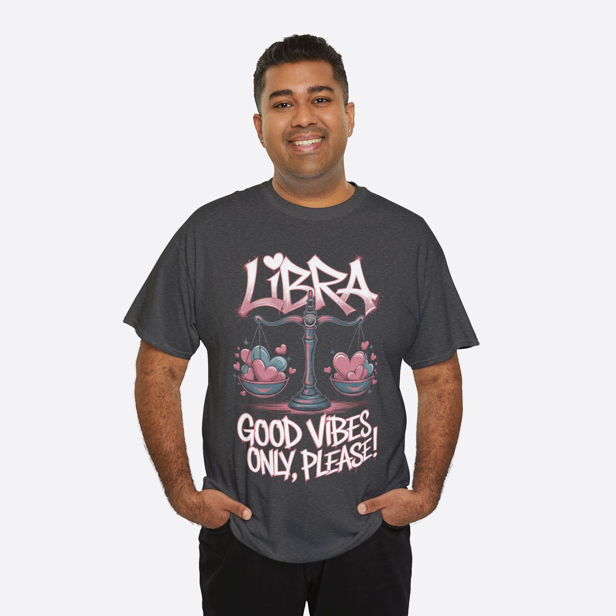 Libra Zodiac - Peaceful Life, Good Vibes Only Please - Unisex T-Shirt
