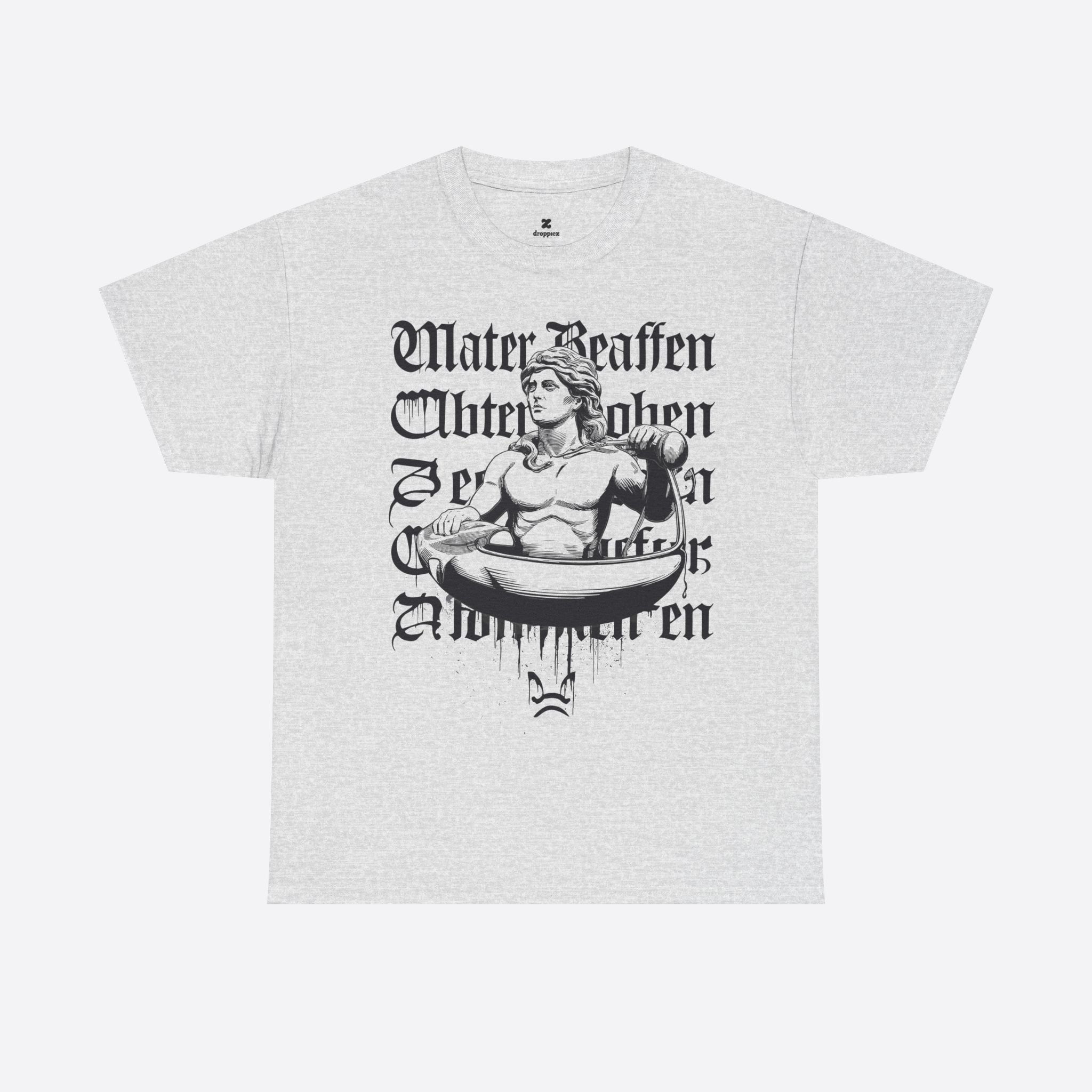 Aquarius Zodiac - Water Bearer Drip Graphic Tee - Unisex T-Shirt
