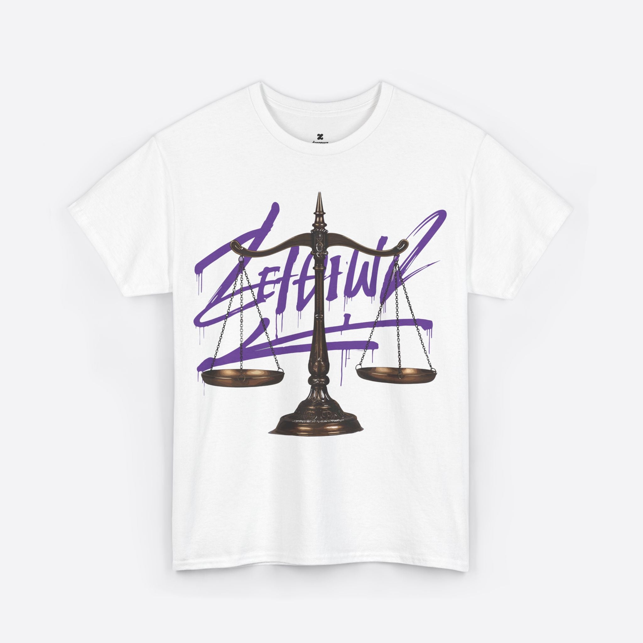 Libra Zodiac - Graffiti Scale Retro Aesthetic Tee - Unisex T-Shirt